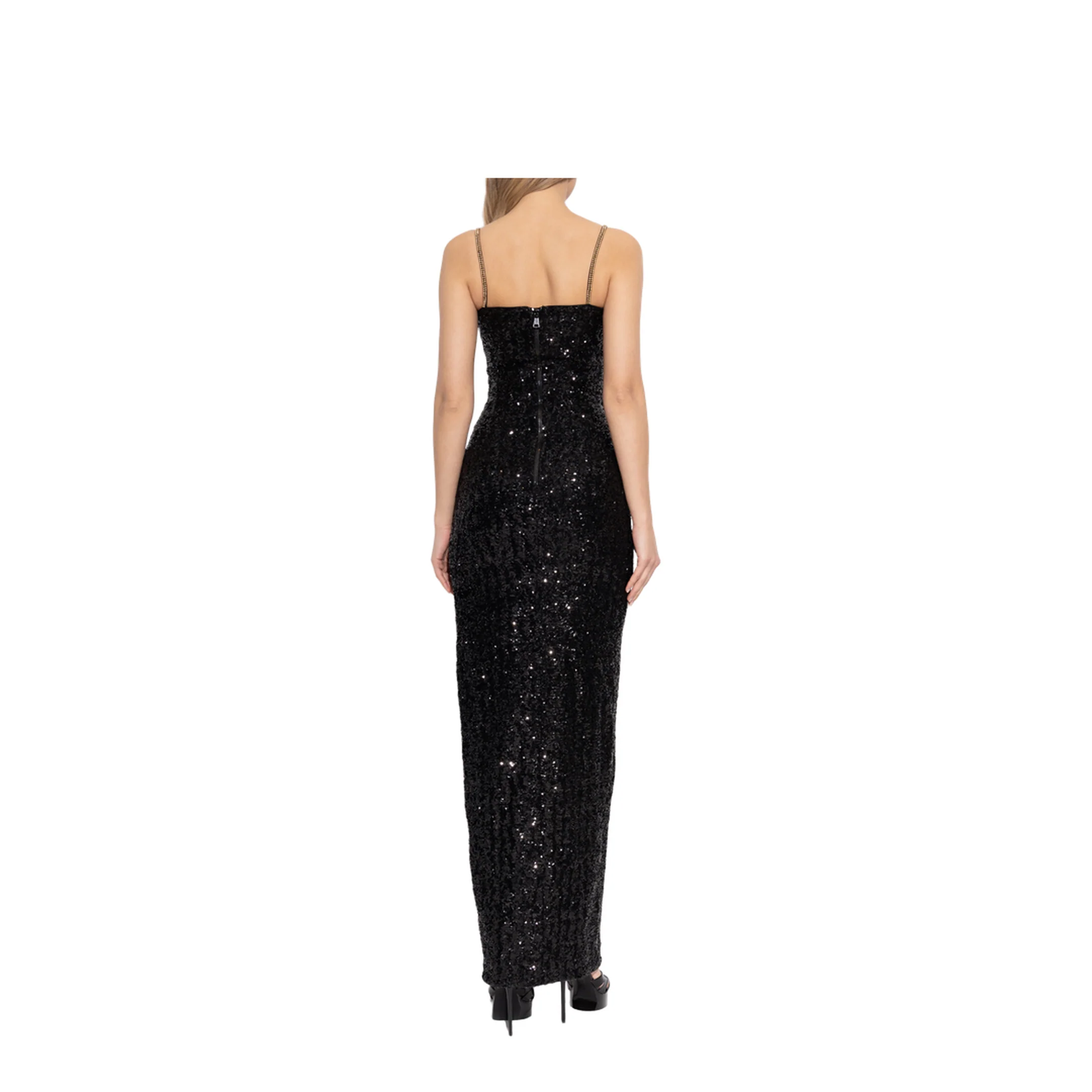 Embellished Dress Black/Gold - Image 4