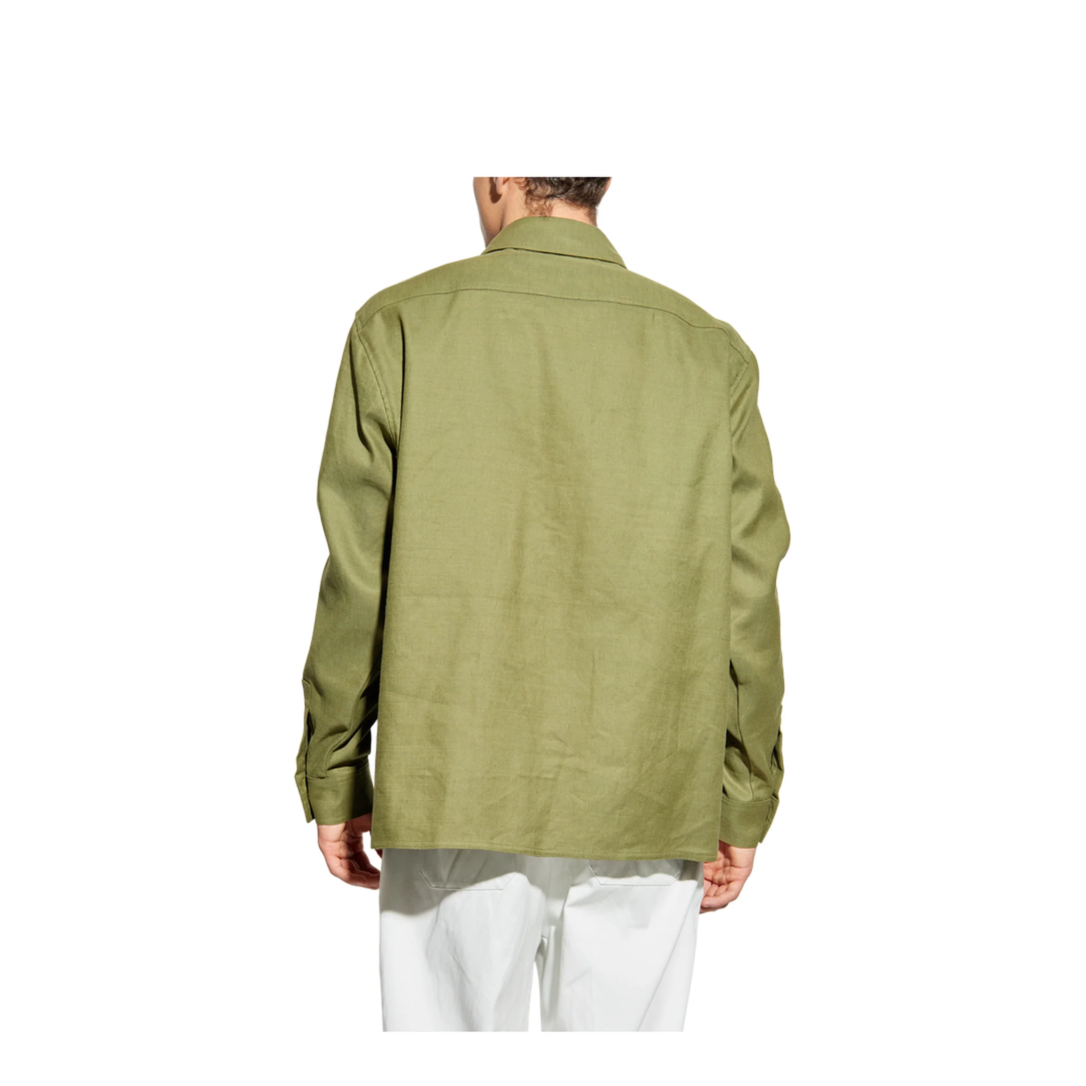 Long Sleeved Logo Printed Shirt - Image 4