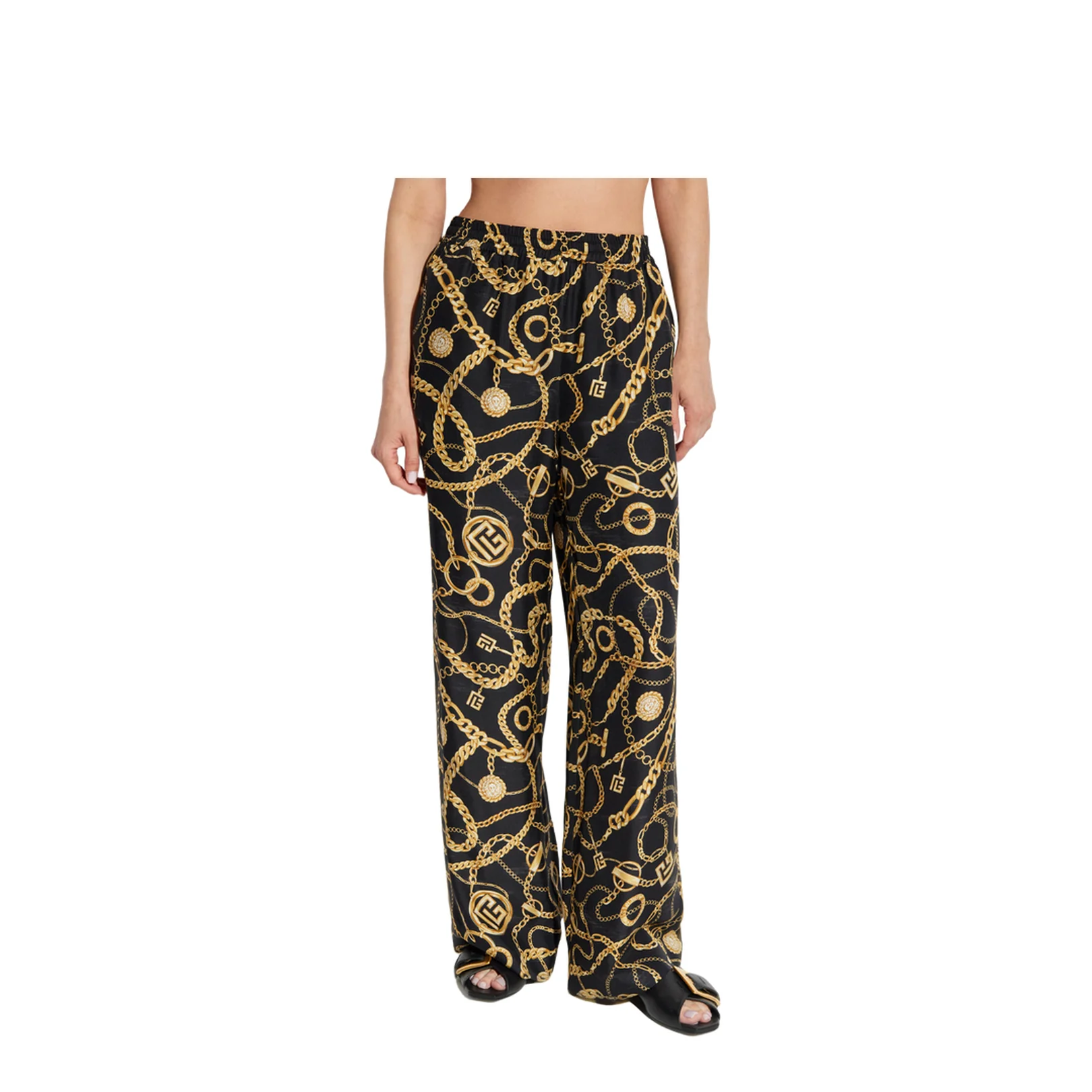 Silk Trousers Print - Image 3