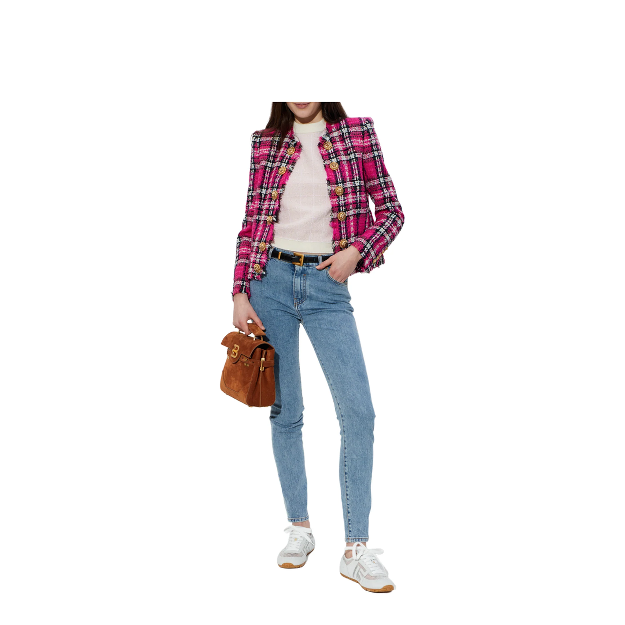 Women's Skinny Jeans - Blue - Image 5