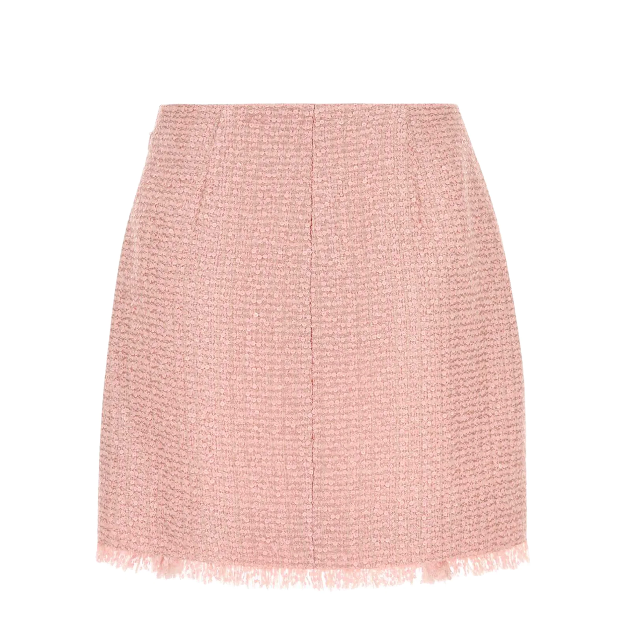 Short Sequinned Tweed Skirts - Image 2