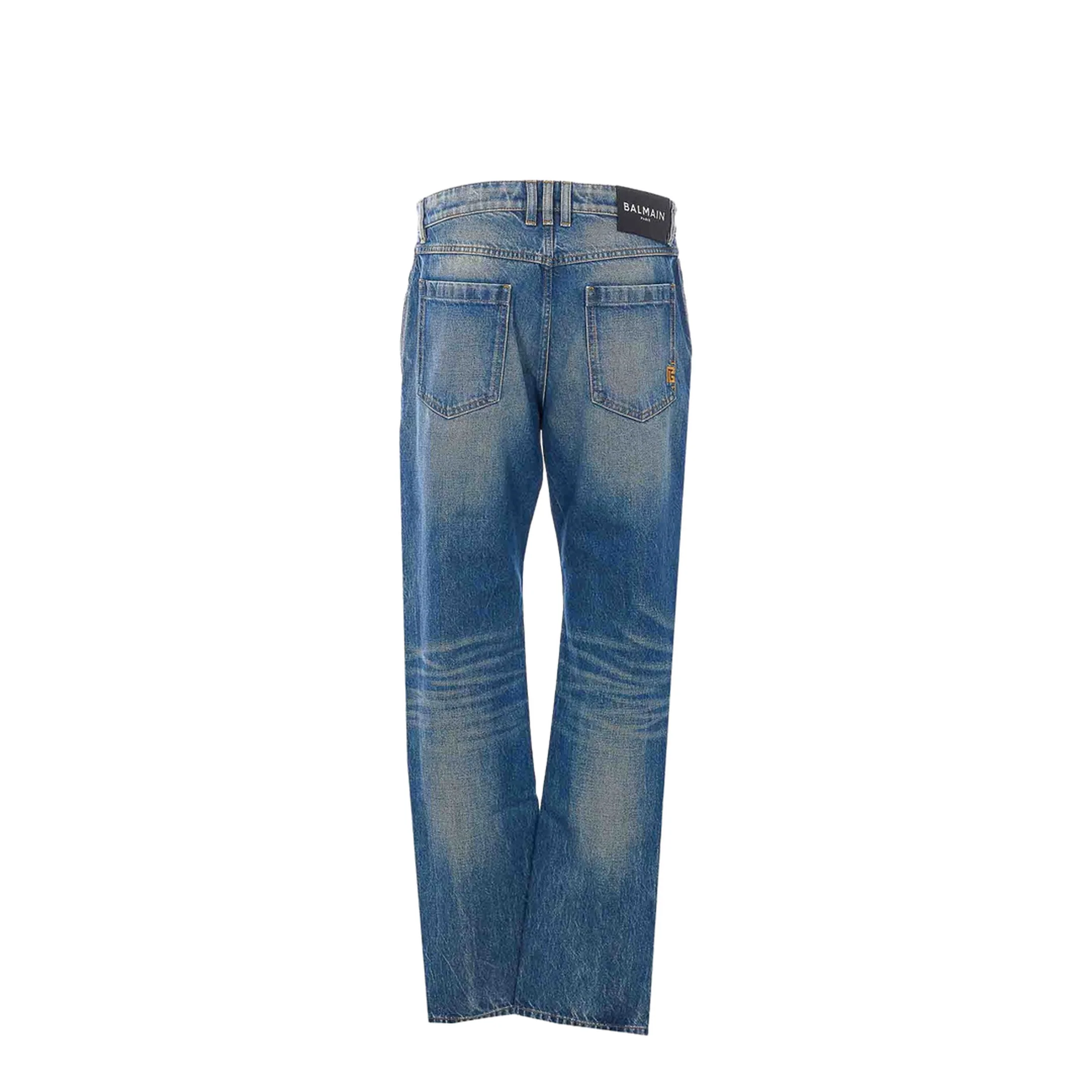 Straight Fit Jeans In Blue - Image 2