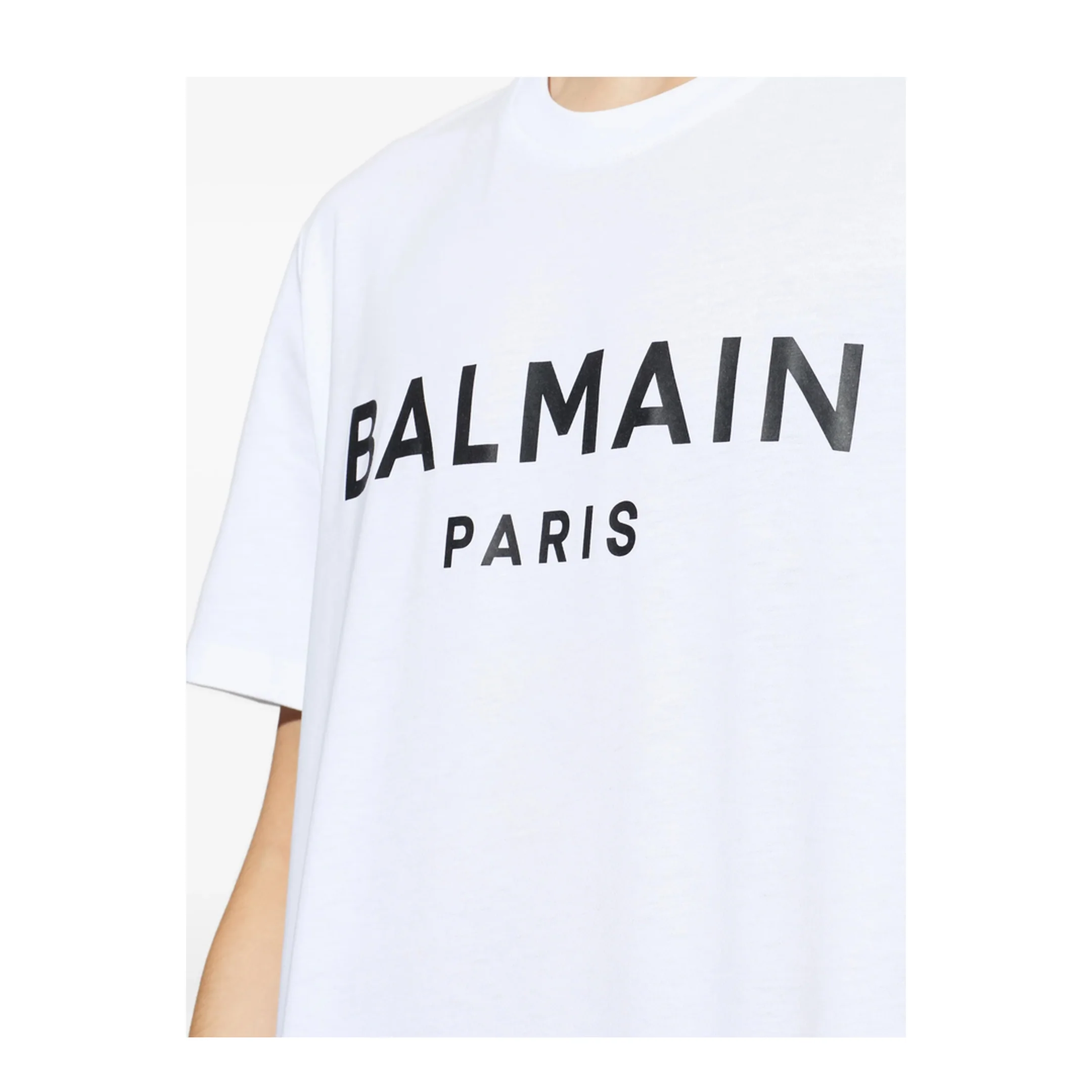 Logo Print T-Shirt White - Image 4