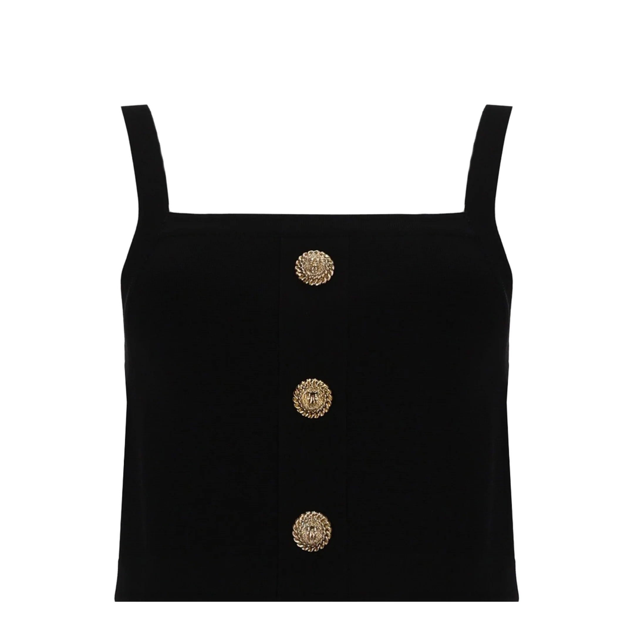 Top 3 Buttons Black
