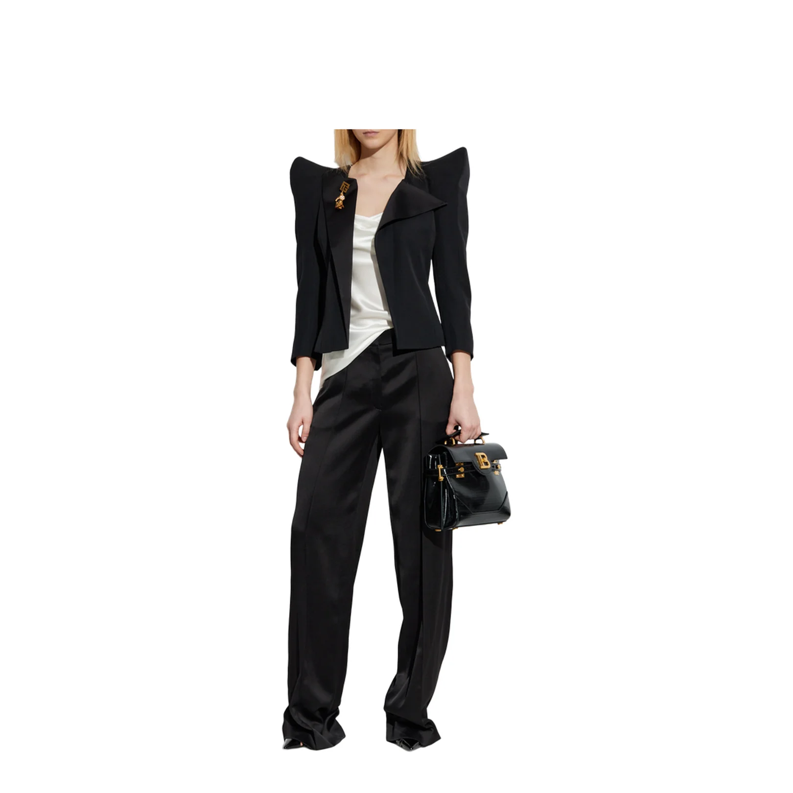 Trousers with seams on the legs - Image 2
