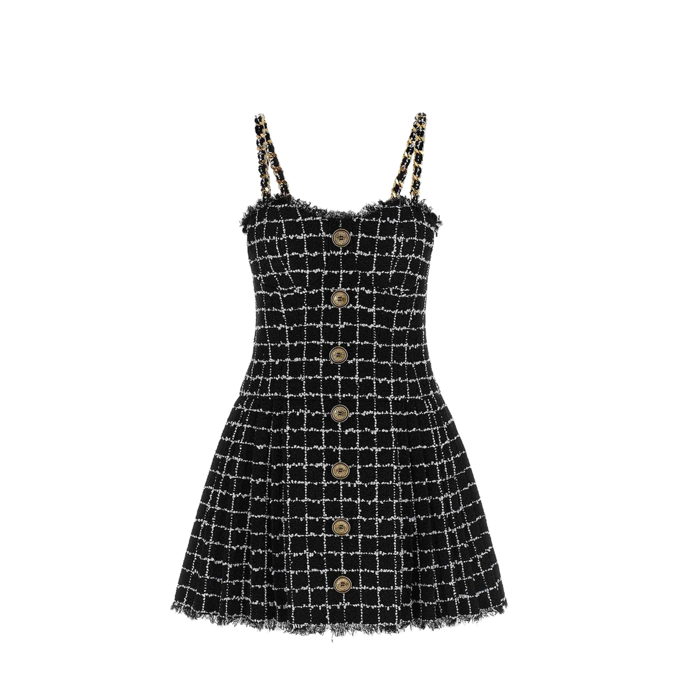 Tweed Dress Chain Straps - Image 2