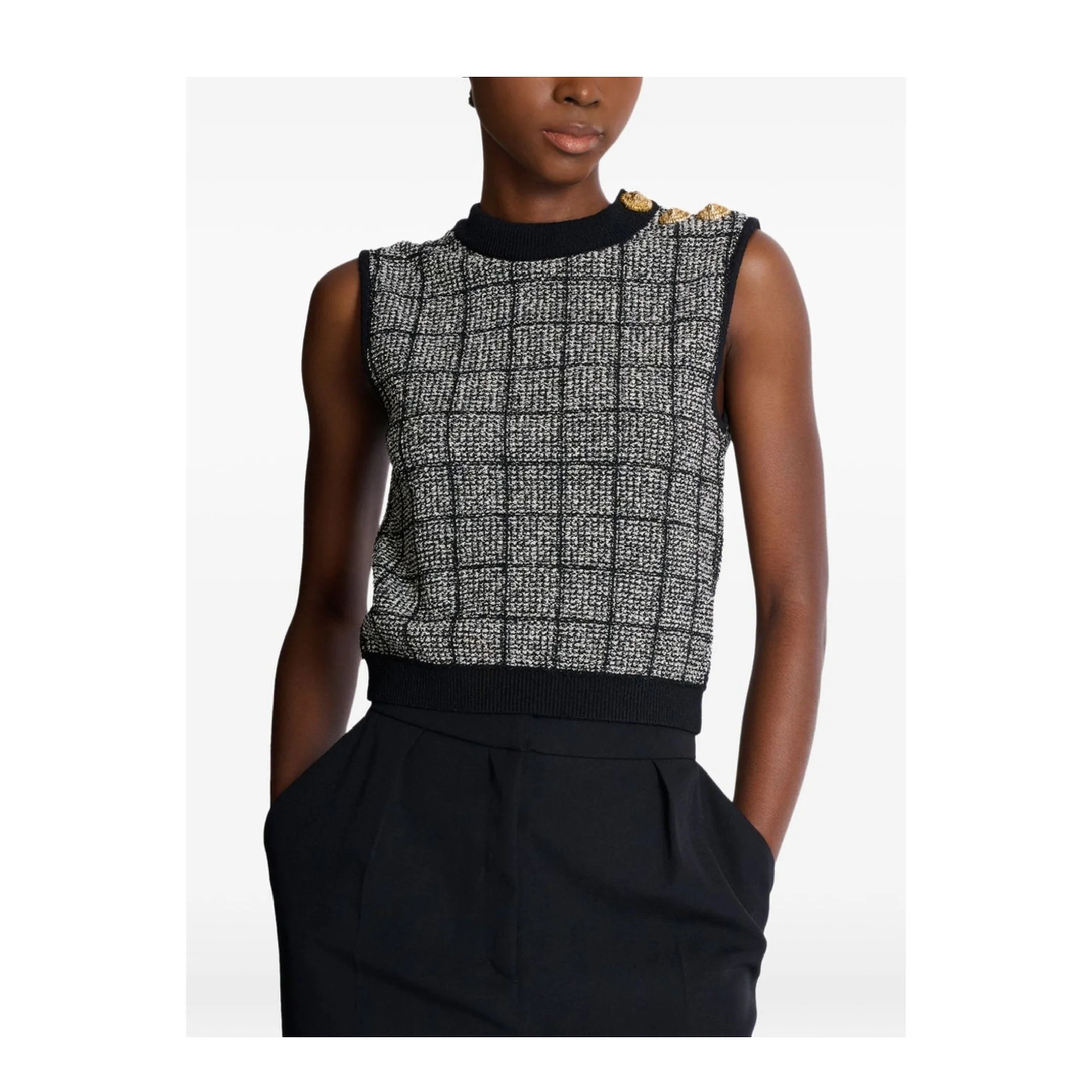 Tweed Tank Top - Image 3