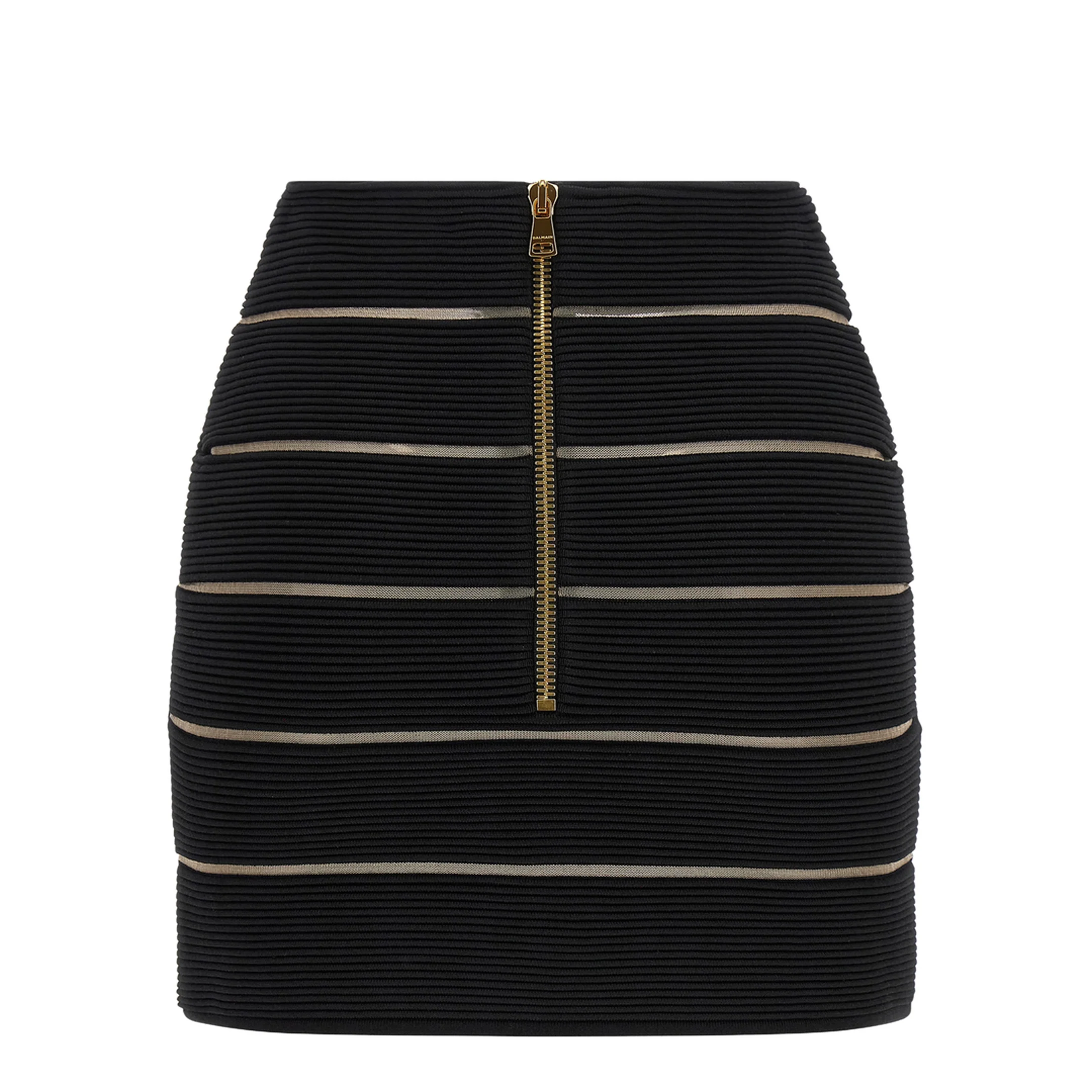 V-Shaped Waist Skirt Black - Image 2