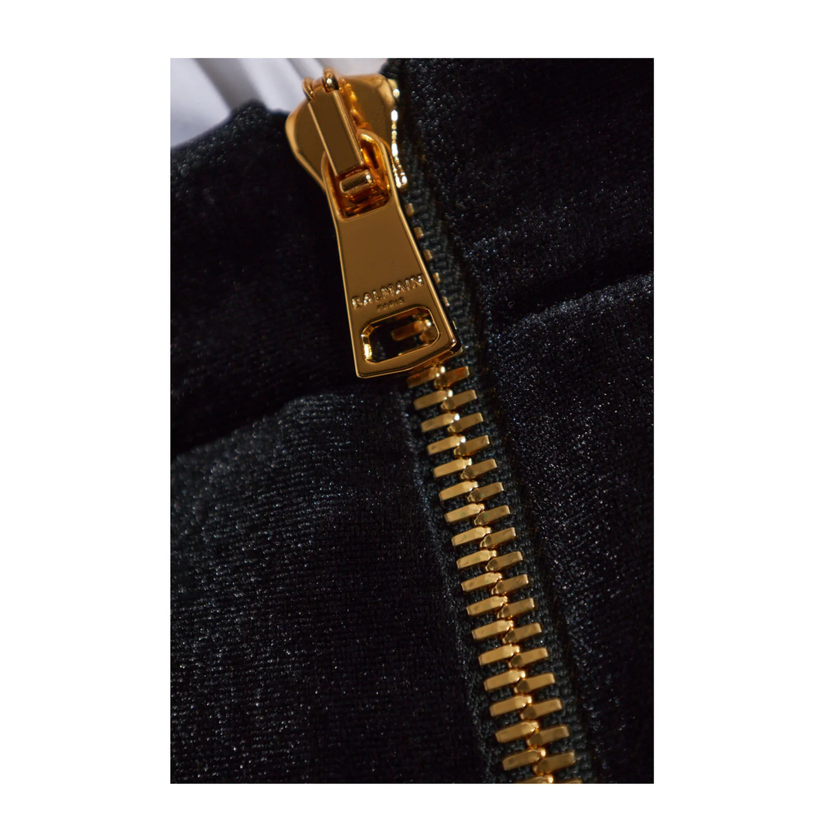 Velvet trousers with front darts - Image 5