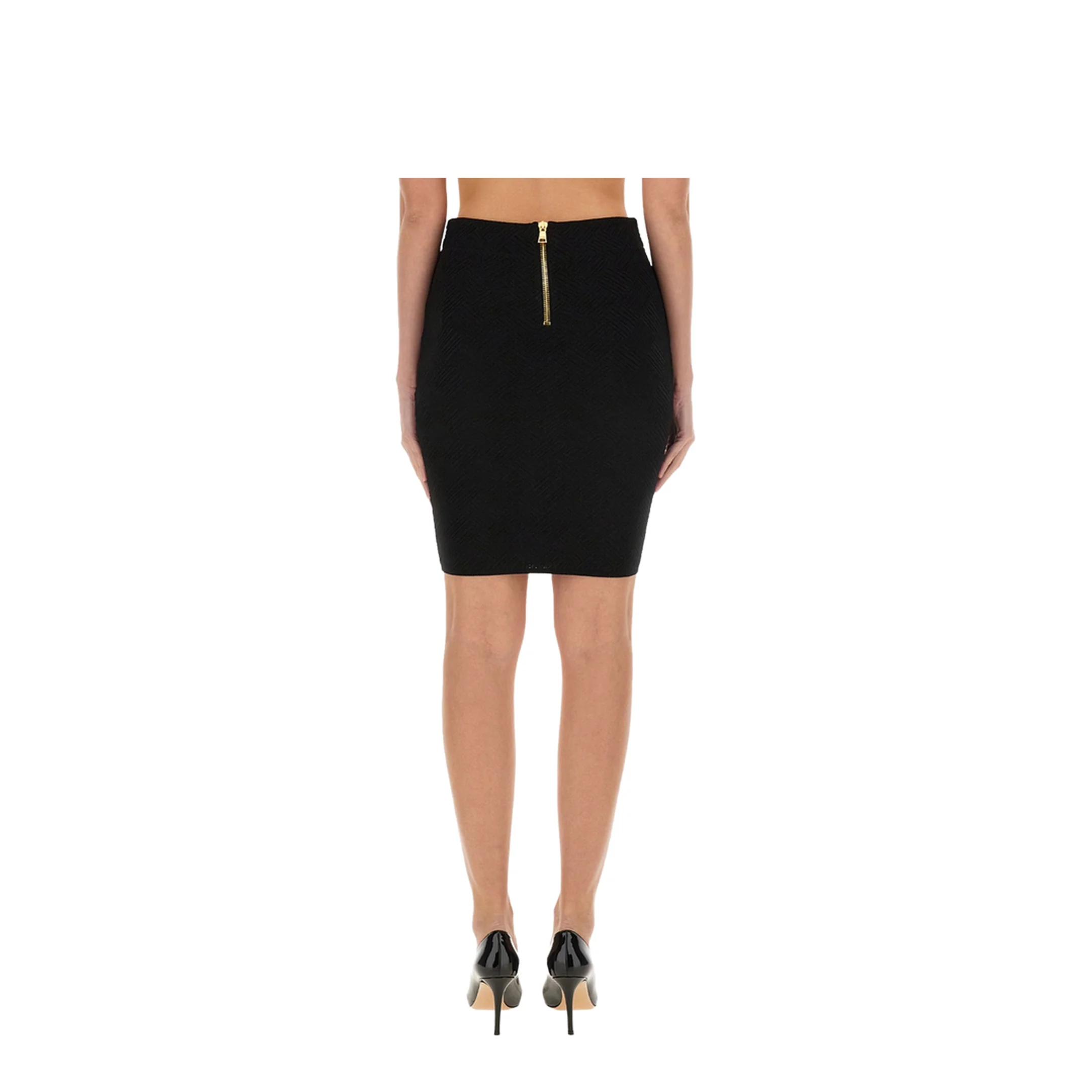 Vichy Knit Skirt - Image 3
