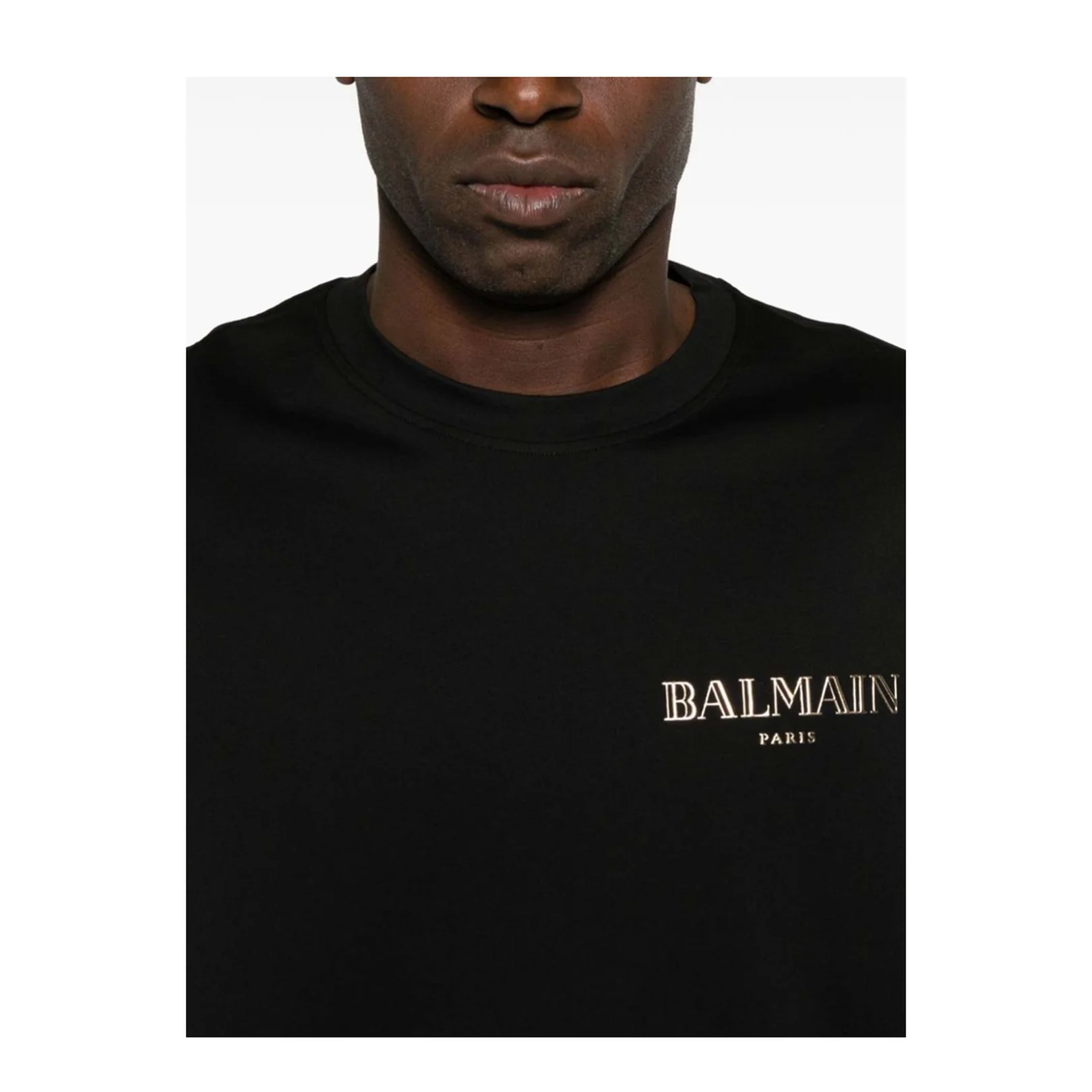 Vintage Gel T-Shirt - Slim Fit Black - Image 4