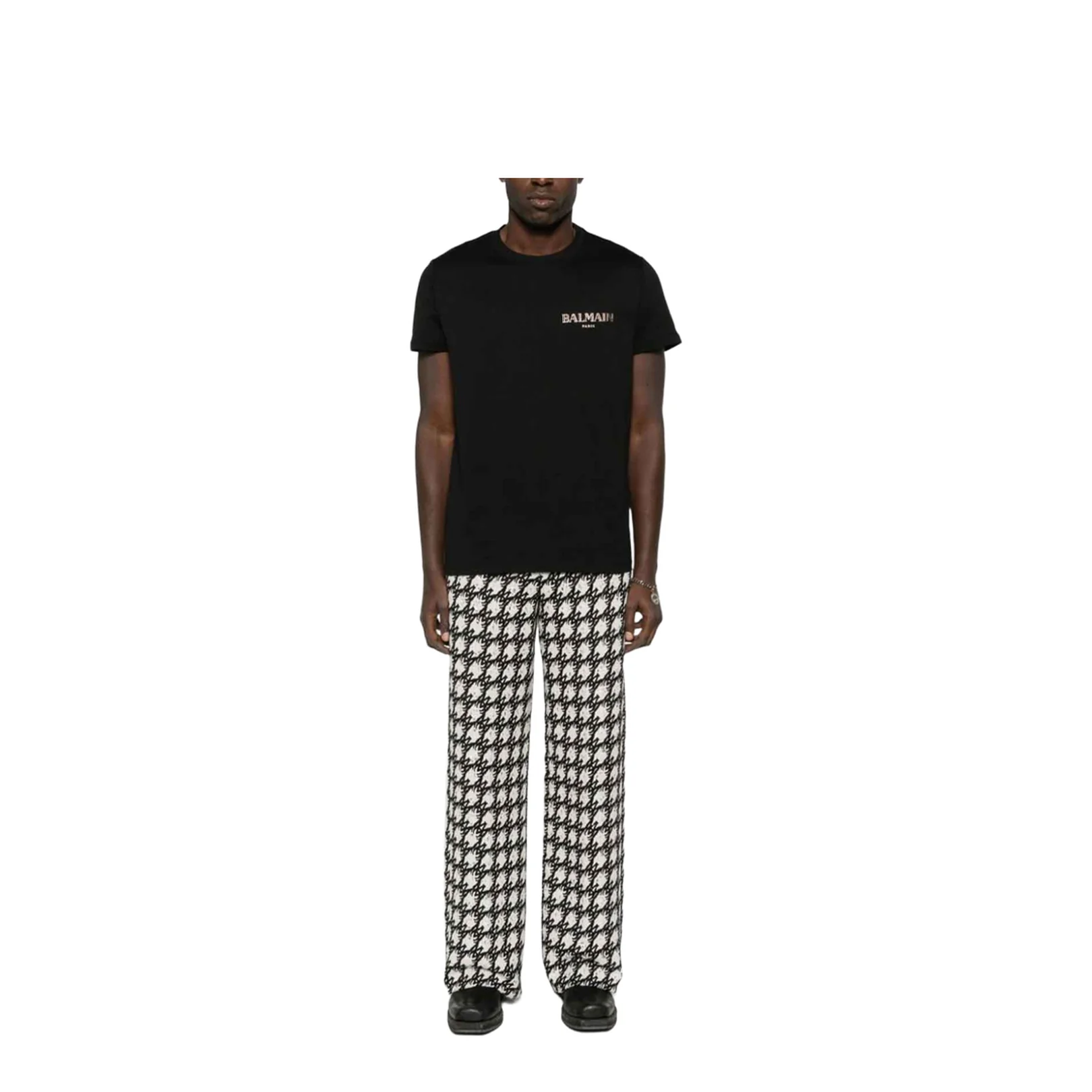 Vintage Gel T-Shirt - Slim Fit Black - Image 5