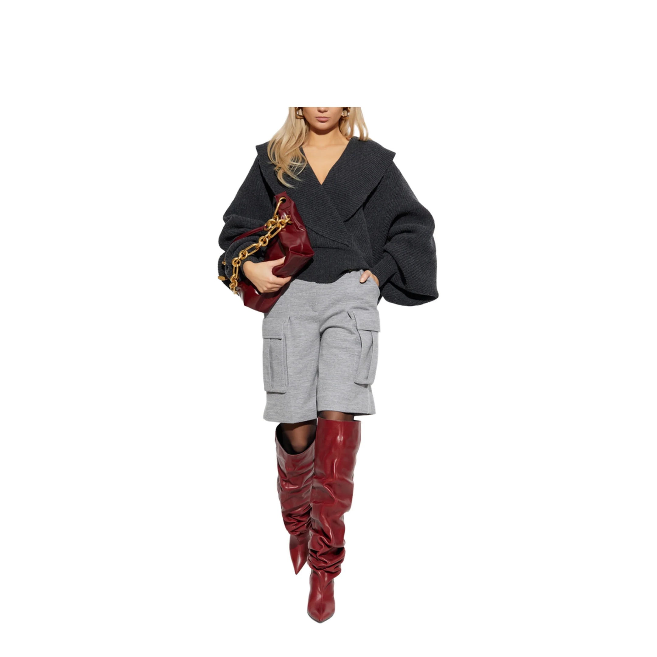 women's coat black - Image 2