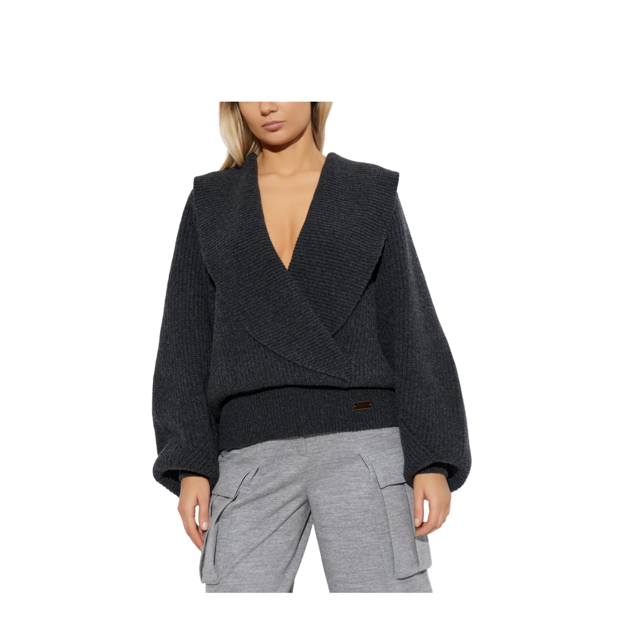 women's coat black - Image 3