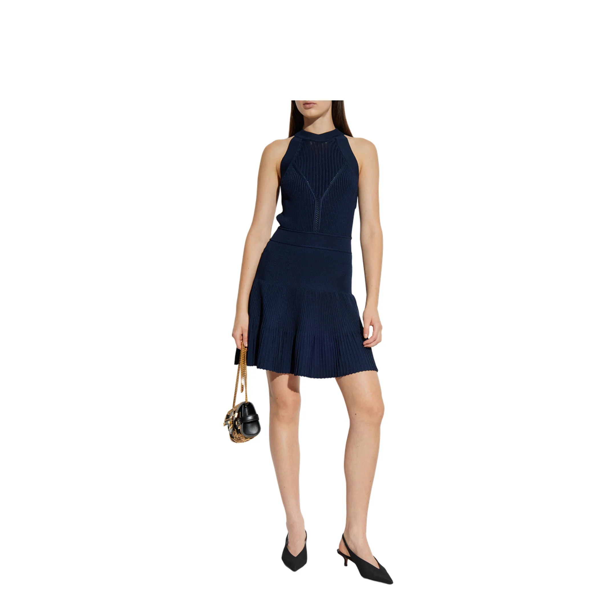 women's dress navy - Image 2