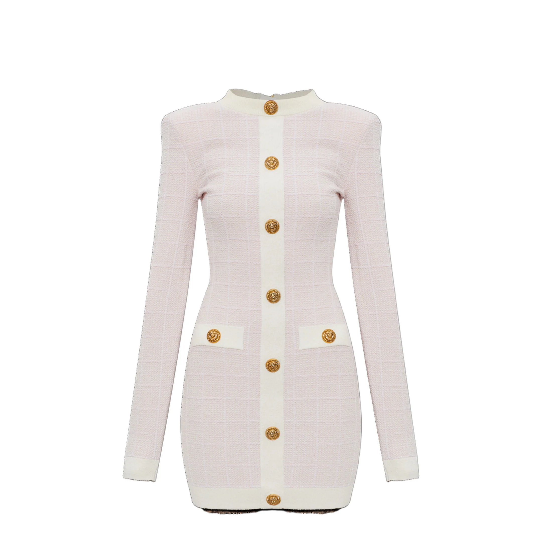 Women's Buttoned Dress - Image 2