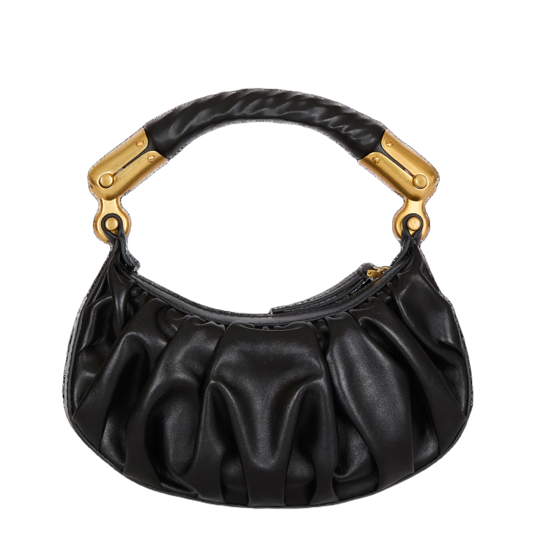 Ébène Mini Calfskin Handbag - Black - Image 4