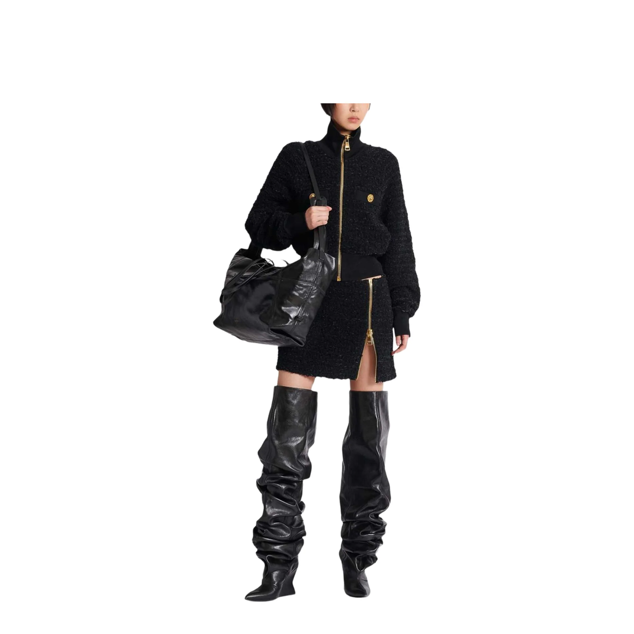 women's jacket black - Image 3