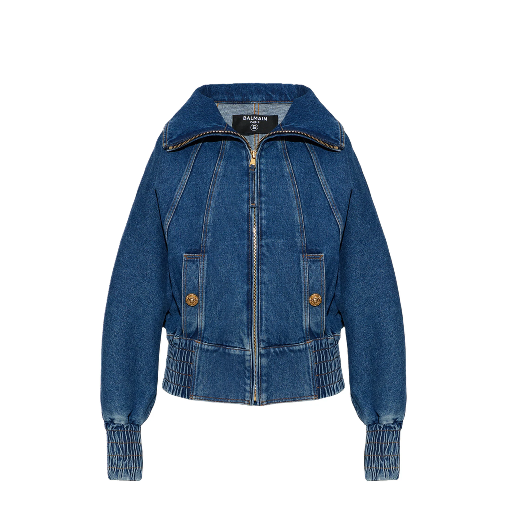 Women's Denim Jacket Blue - Image 3