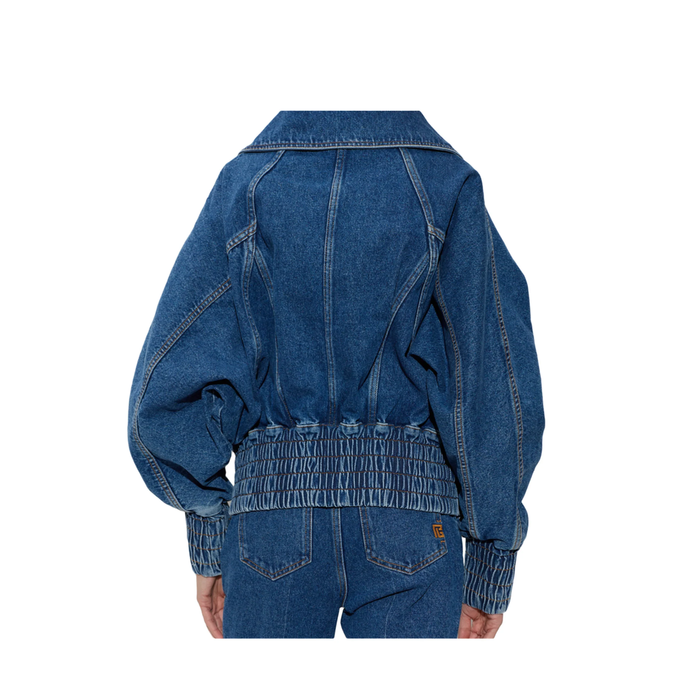 Women's Denim Jacket Blue - Image 4