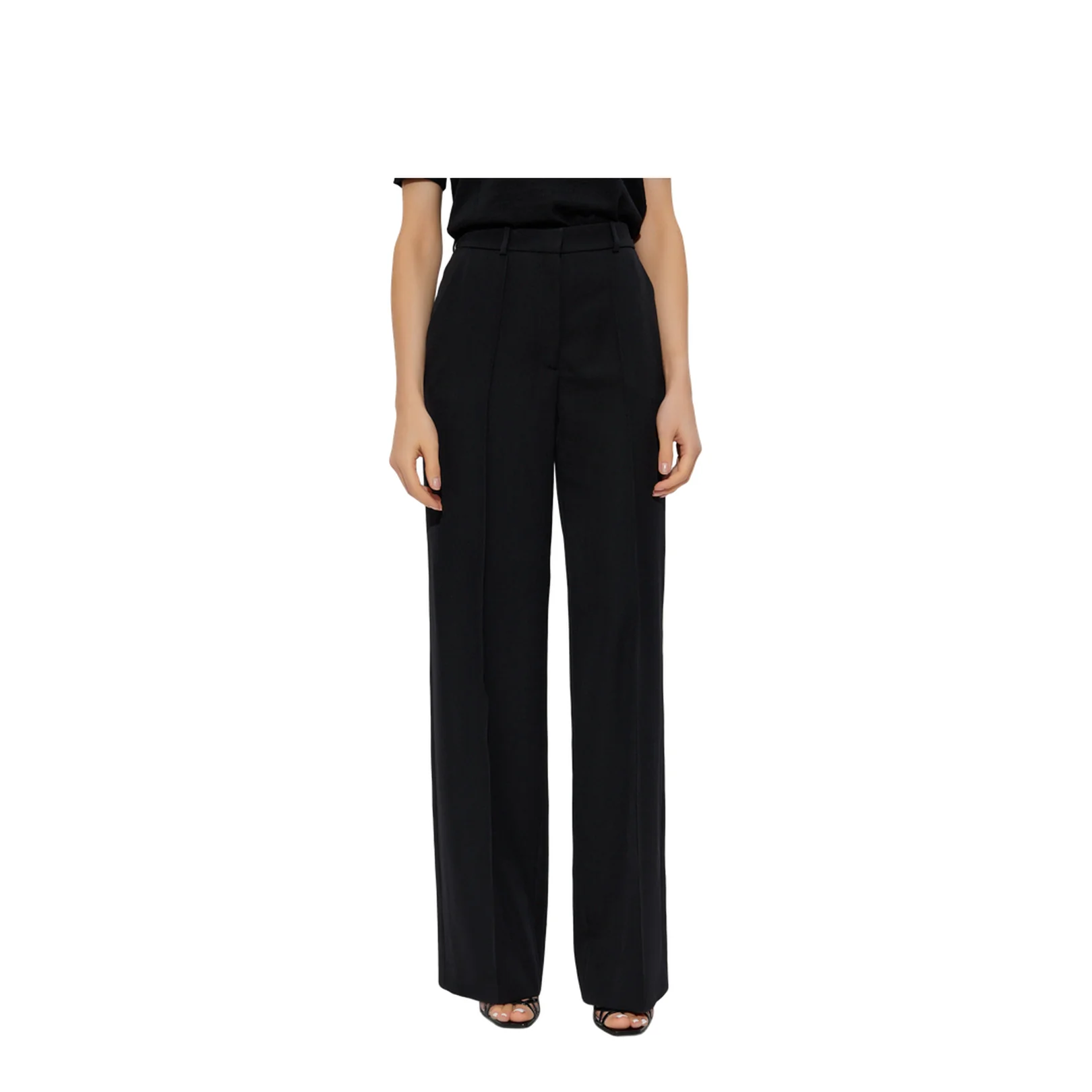 Woolen Creased Trousers - Image 3