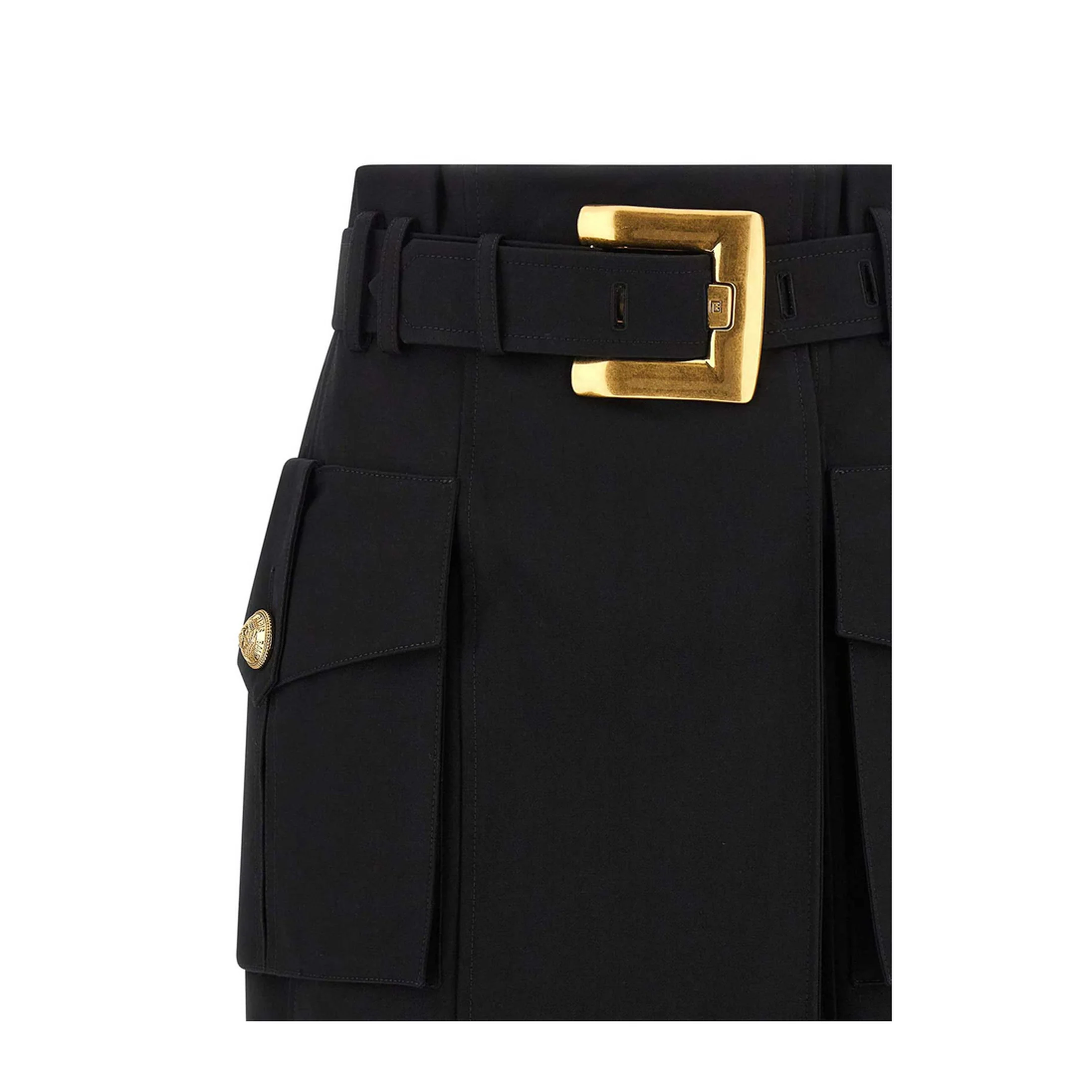 Wrap Skirt Black - Image 2
