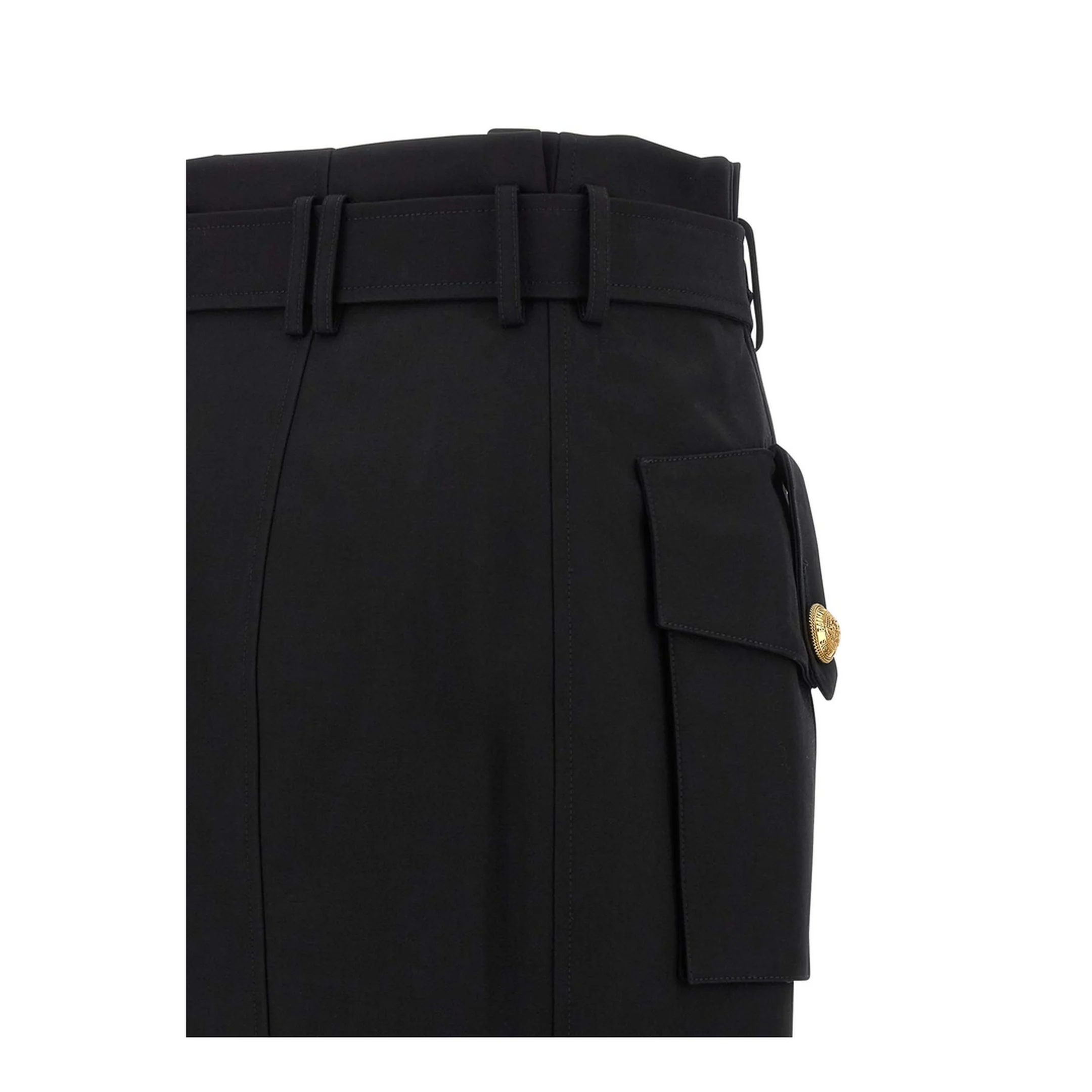 Wrap Skirt Black - Image 3