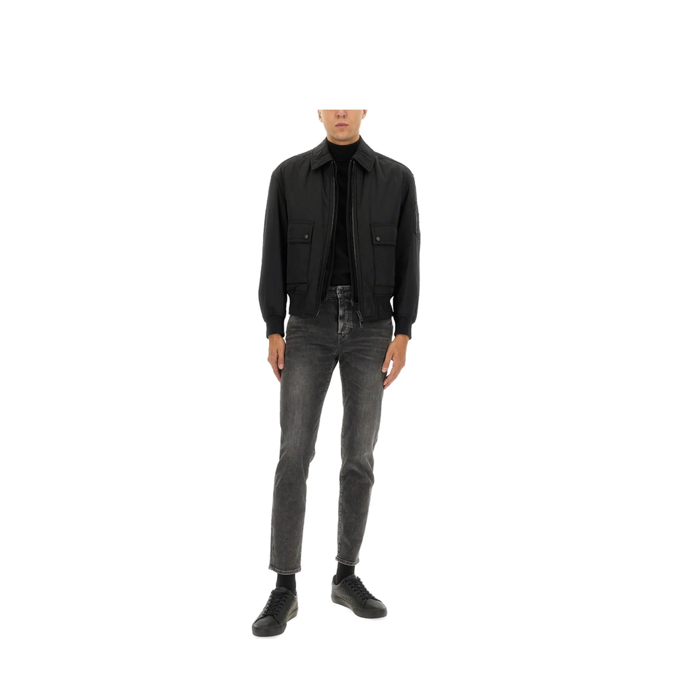 Bomber Jacket with Removable L - Image 2