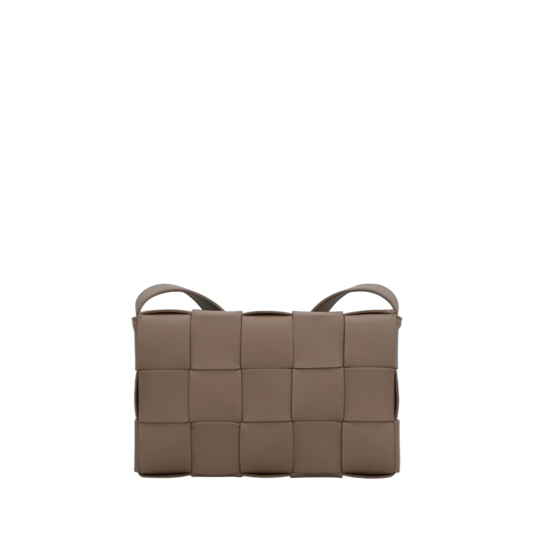 Cassette Crossbody Bag In Taupe Taupe Grey - Image 4