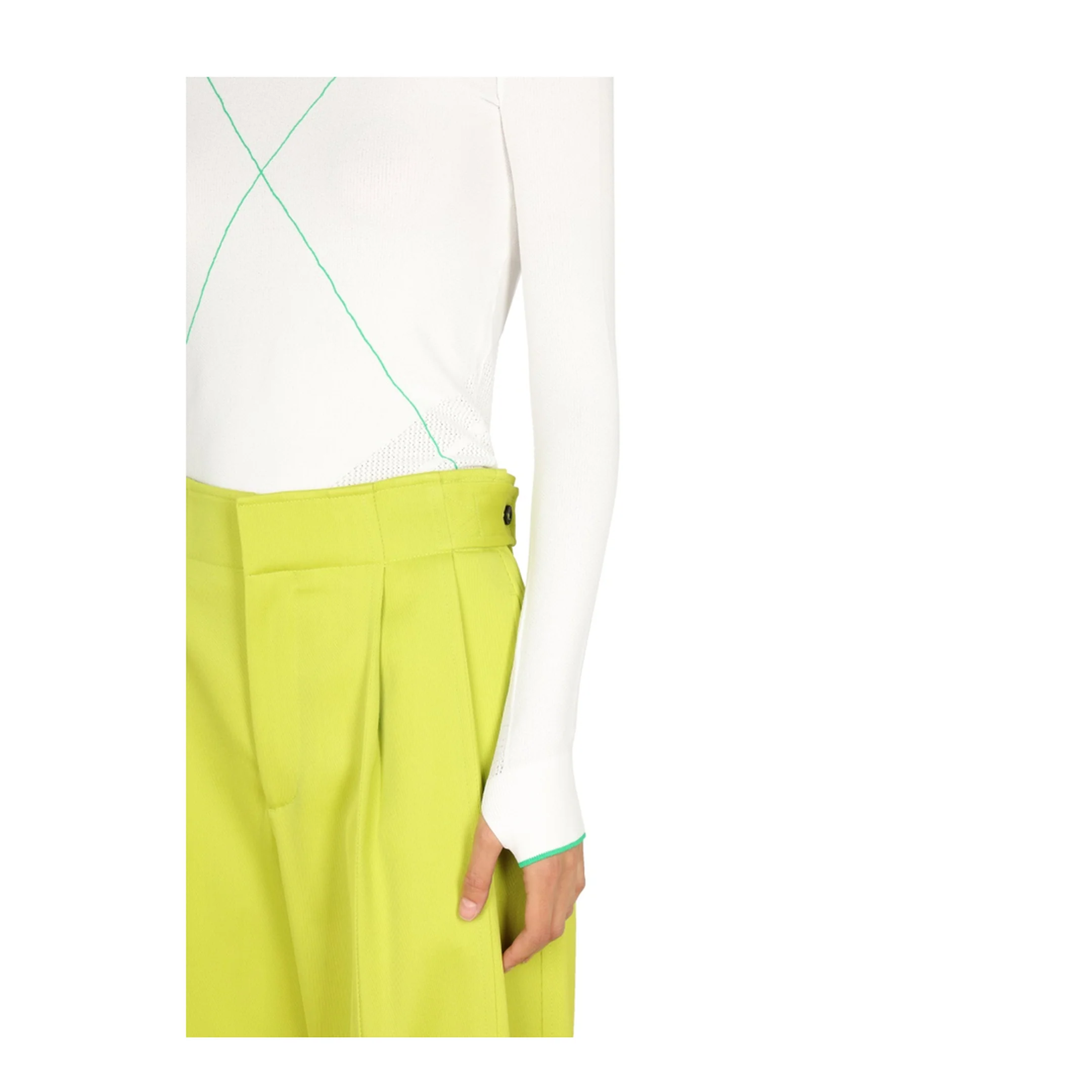 Contrasting Seams Sweater - Image 4