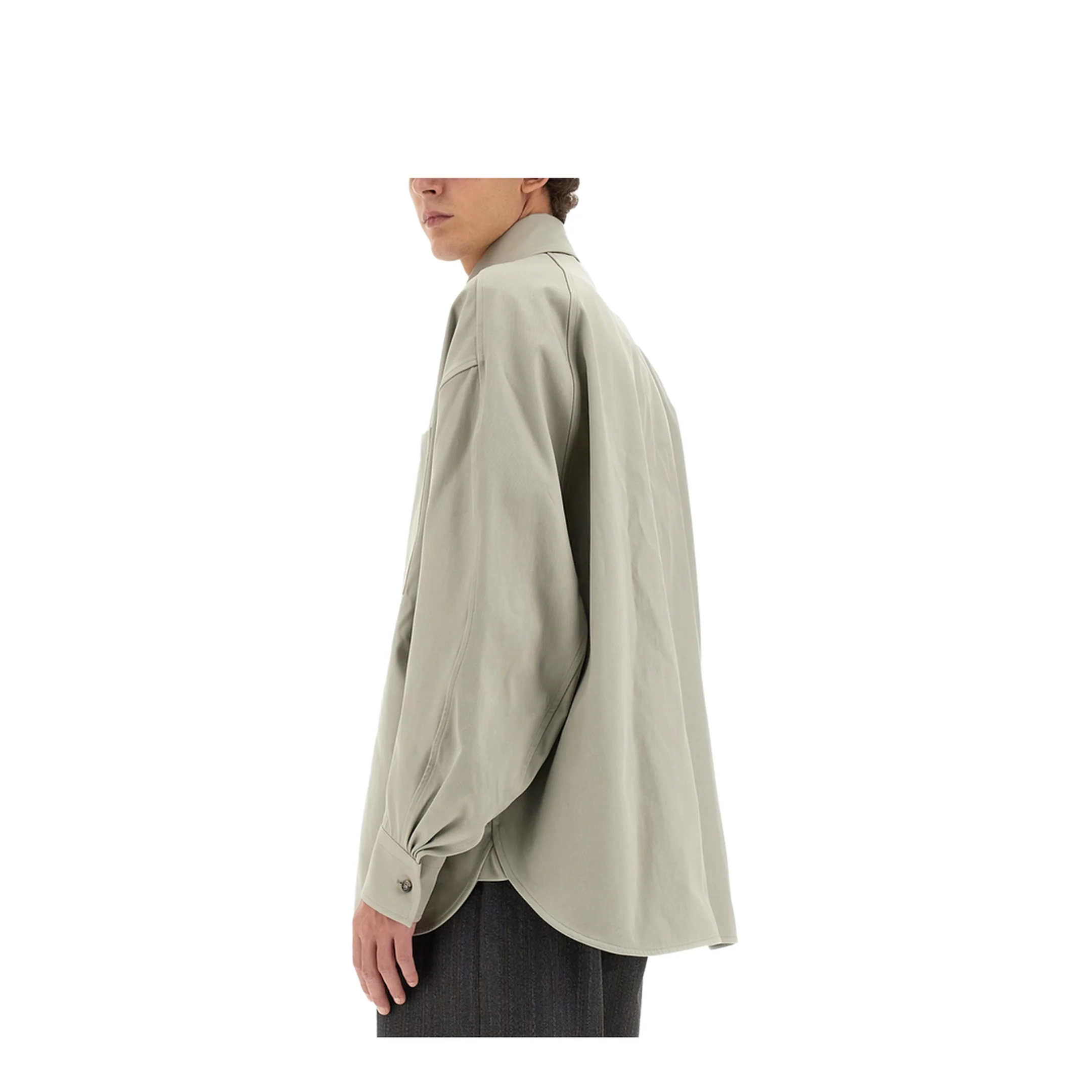 Cotton Twill Over Shirt - Image 4
