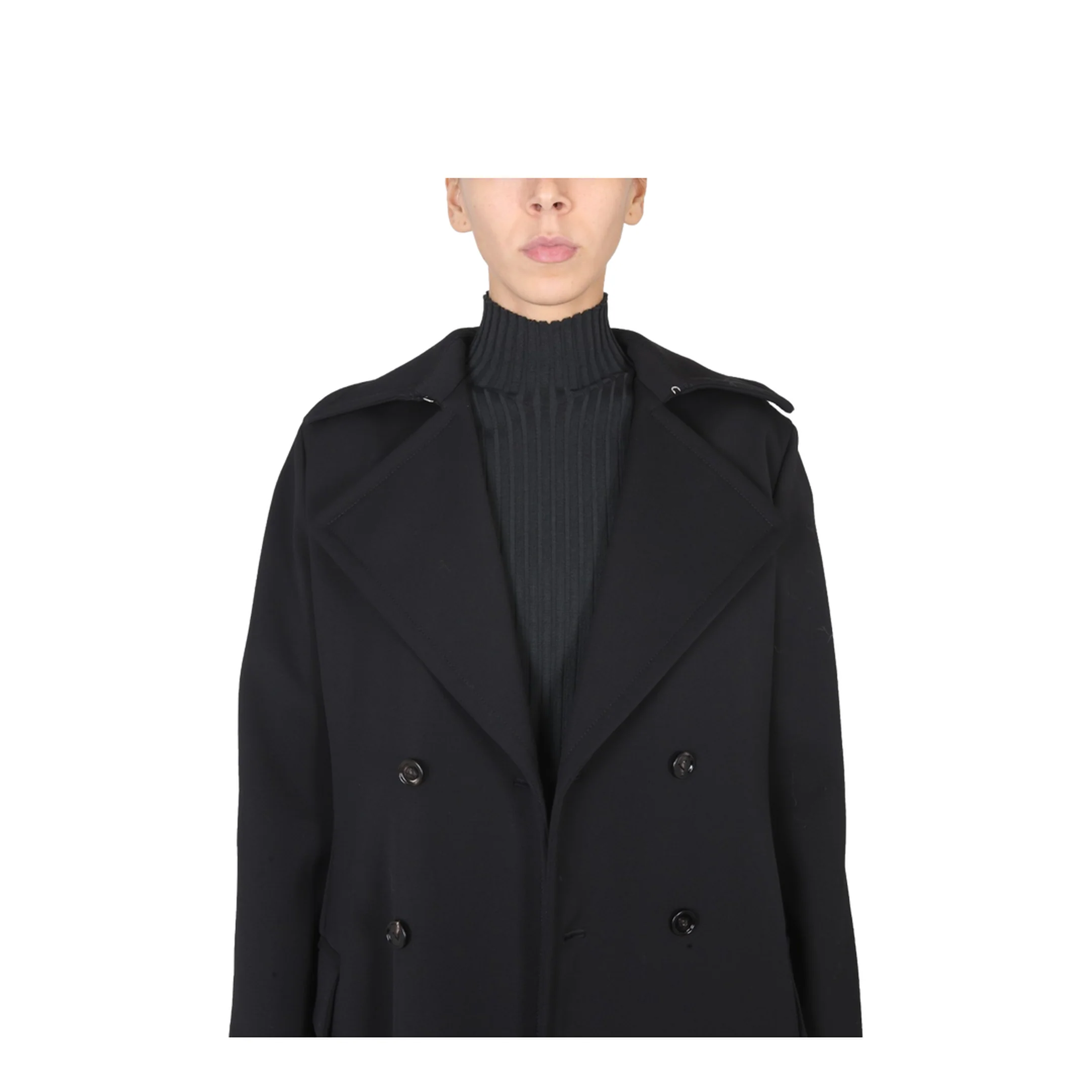 Double-Breasted Coat - Image 4