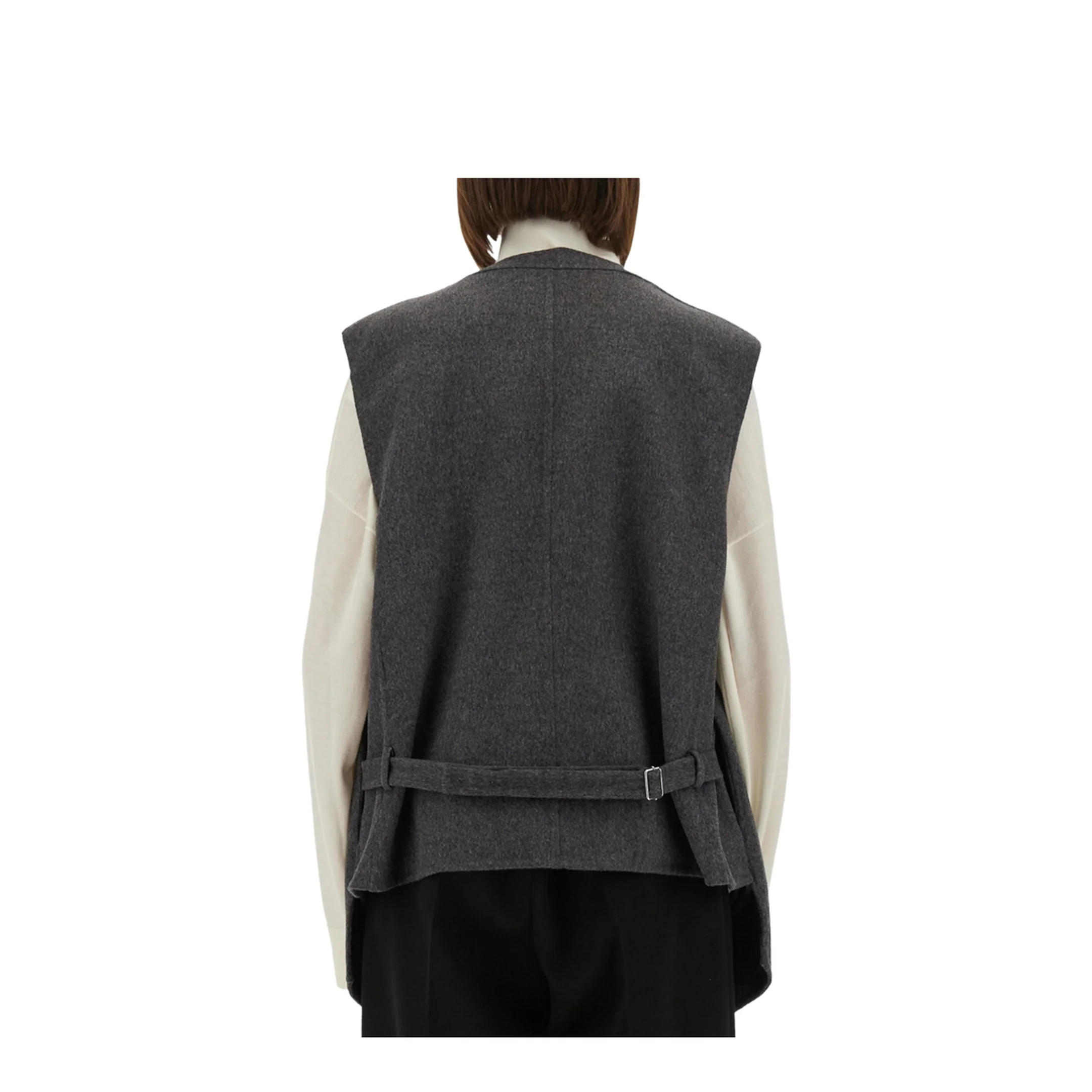 Double Face Wool Vest - Image 3