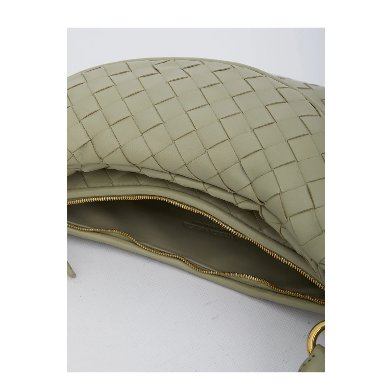 Gemeli Medium Leather Shoulder Bags - Green - Image 4