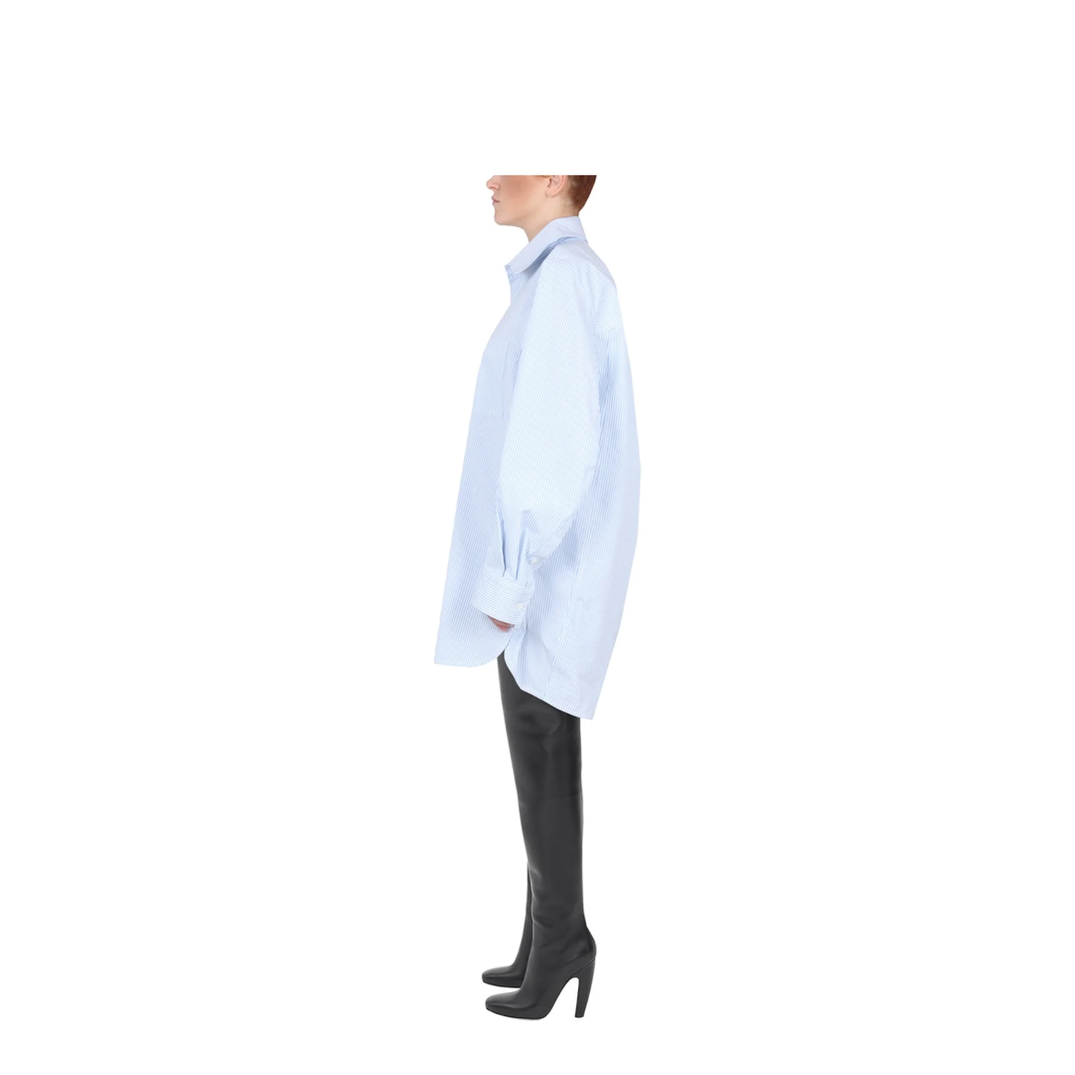 Shirt with Curved Back - Image 2