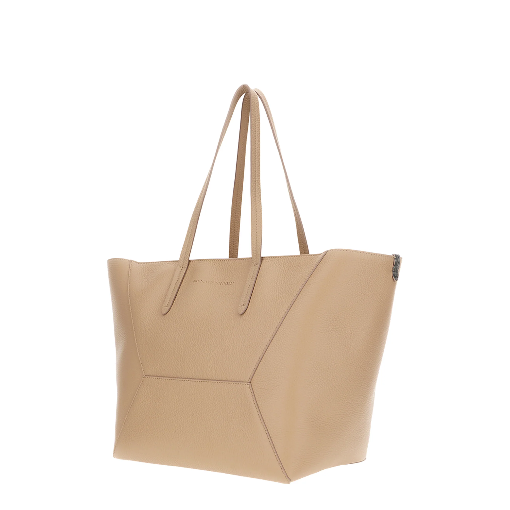 Duo Medium Leather Shoulder Bags -  Brown - Image 2