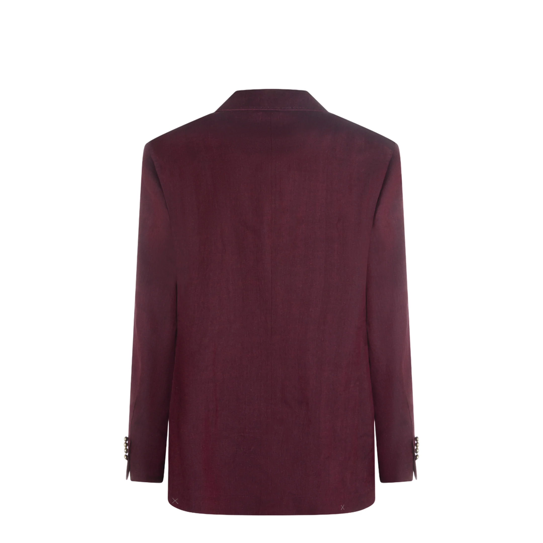 Men's Linen Suit - Red - Image 2
