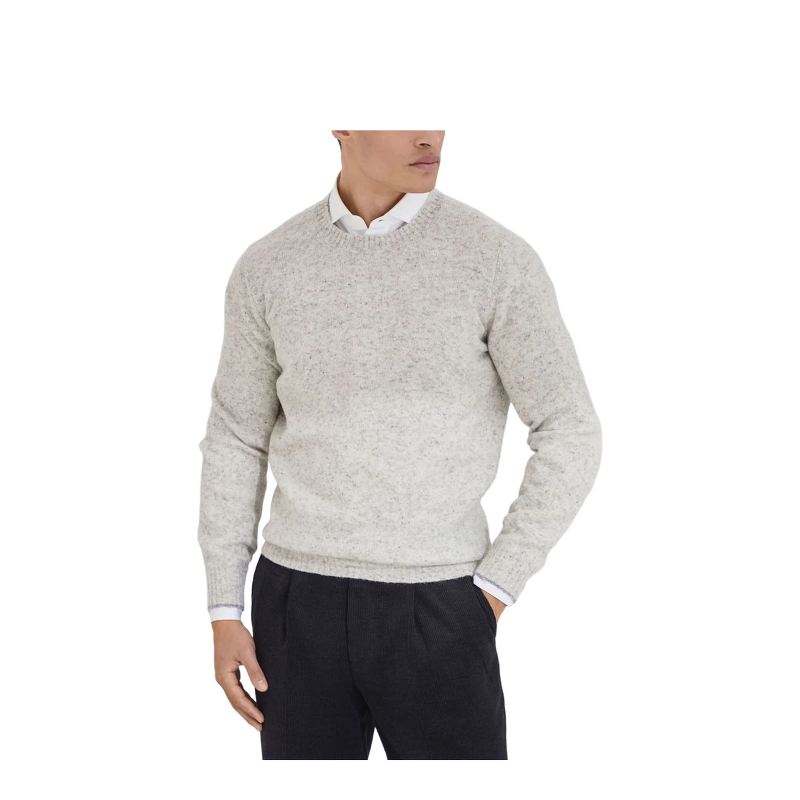 Buttoned Yarn Sweater - Image 5