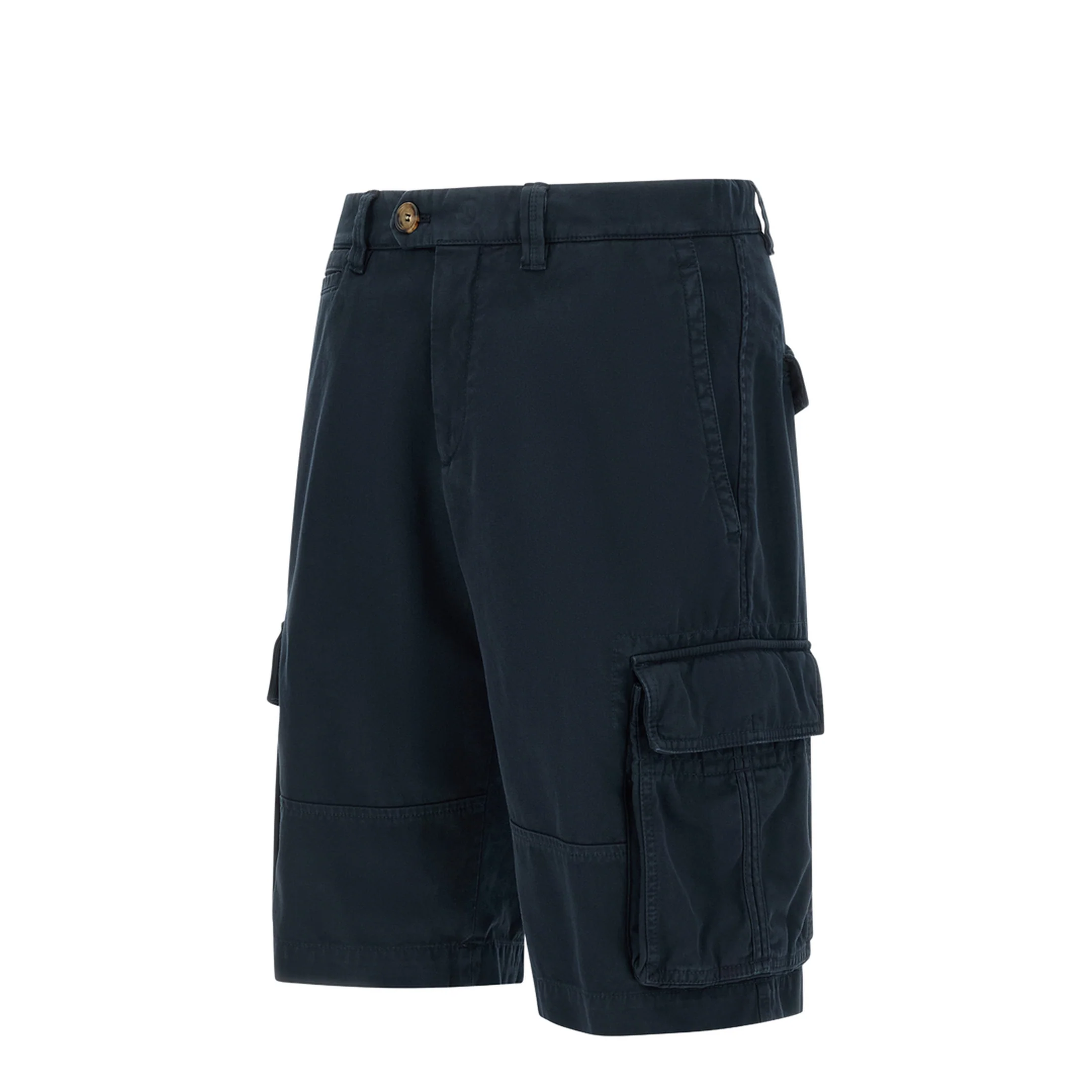 Cargo Bermuda Shorts - Blue - Image 3