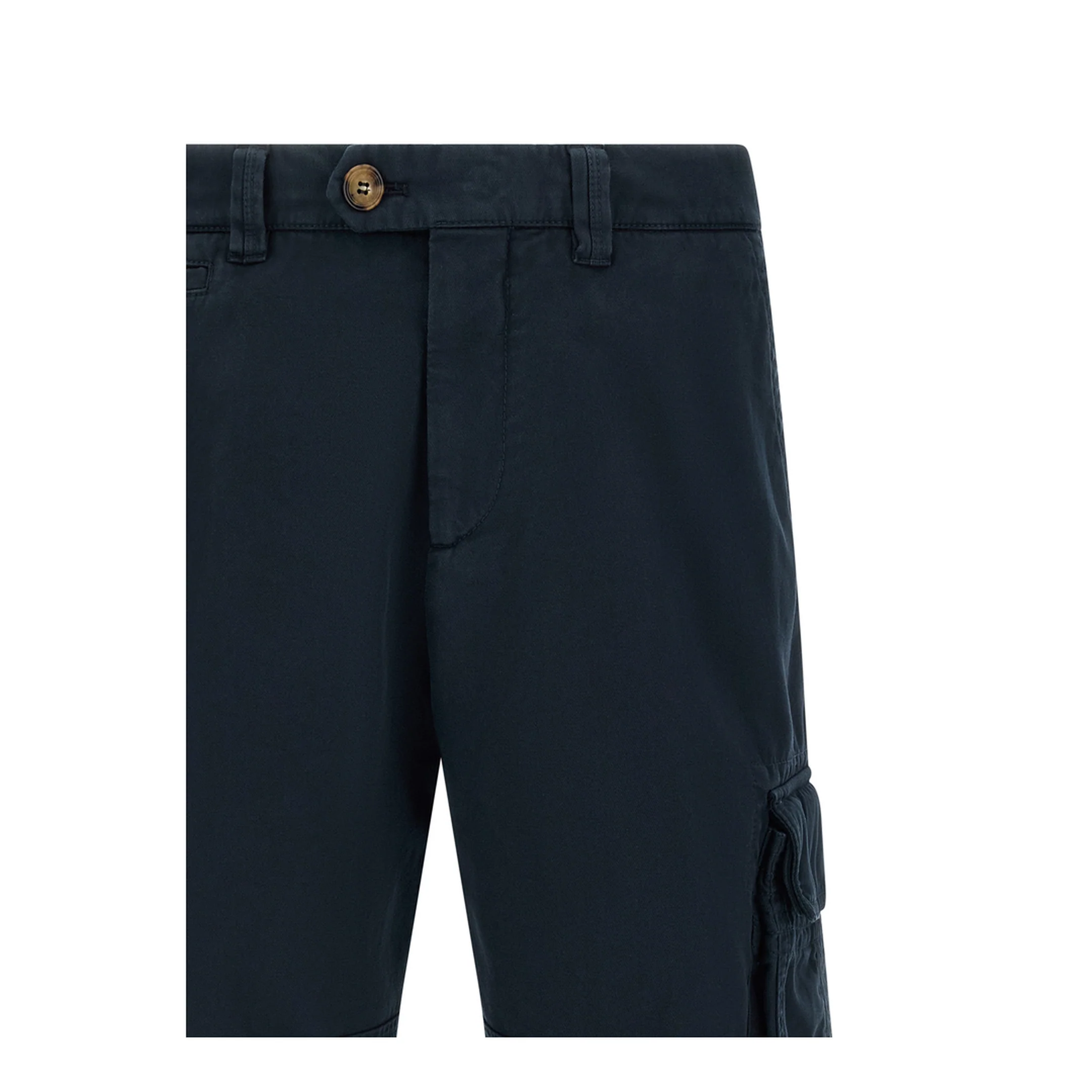 Cargo Bermuda Shorts - Blue - Image 4