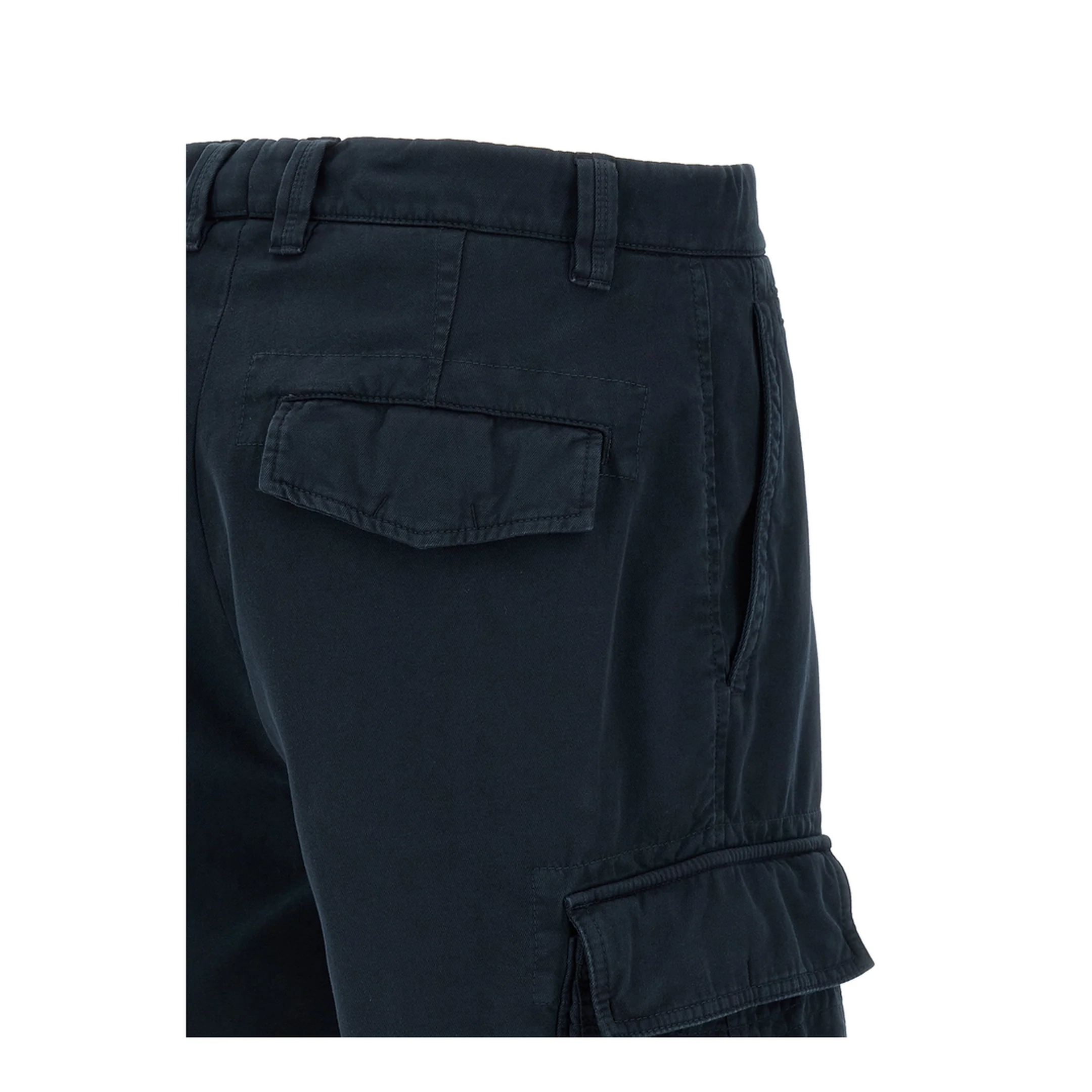 Cargo Bermuda Shorts - Blue - Image 5