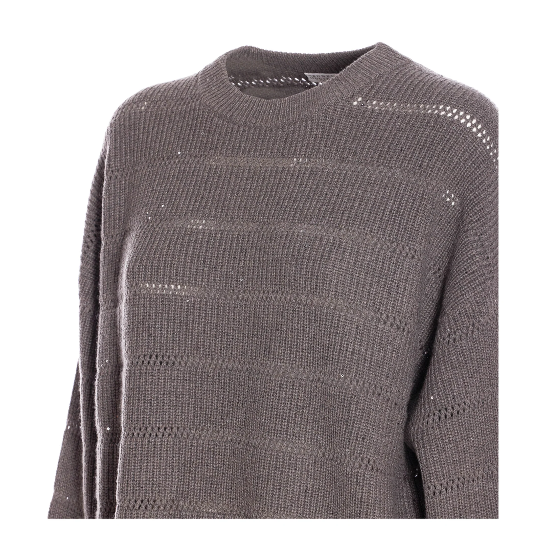 Cashmere and Wool Crew-Neck Sweater - Image 3