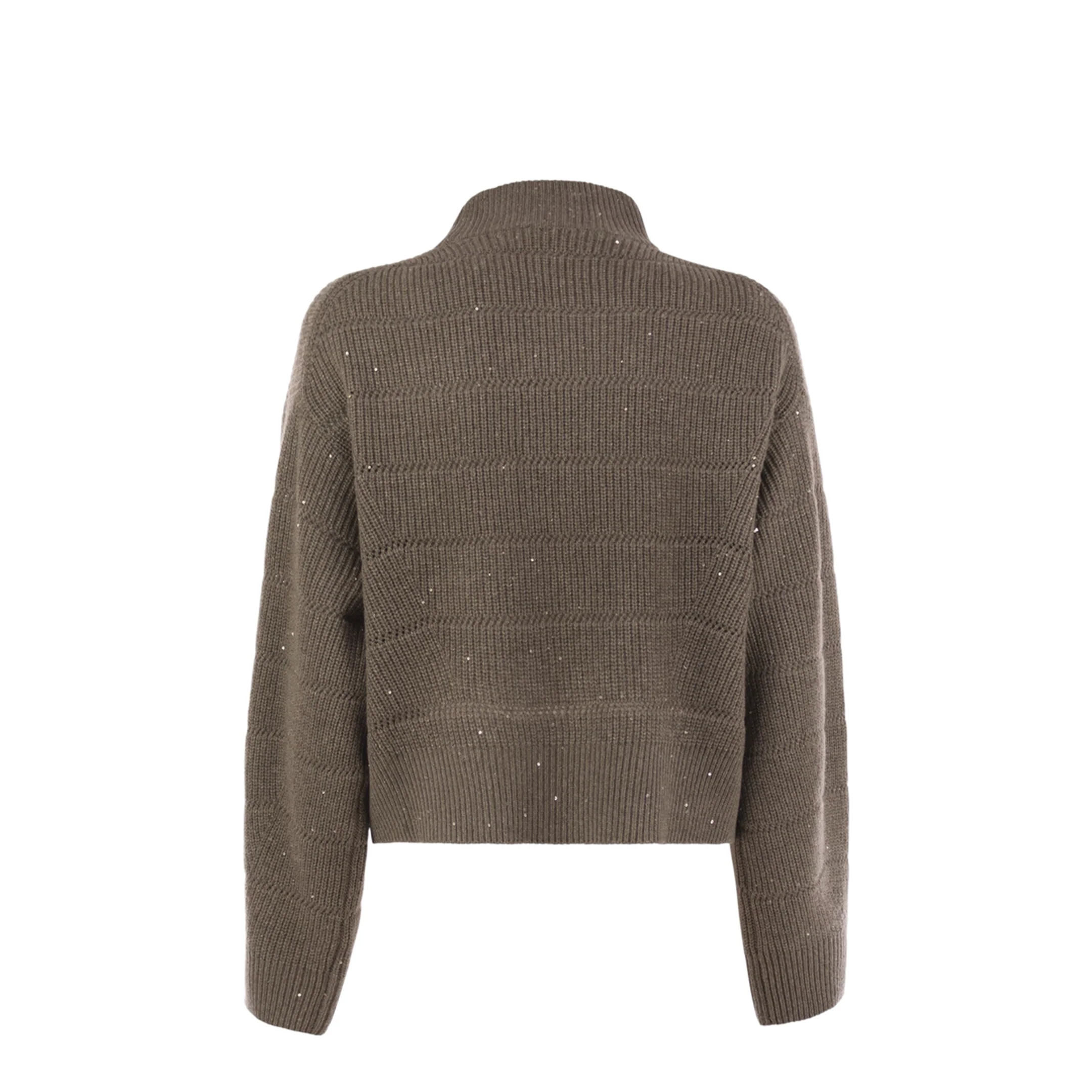 Cashmere and Wool Turtleneck Sweater - Image 2