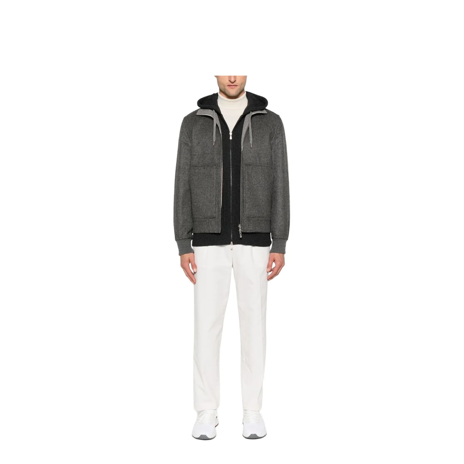 Cashmere Bomber Jacket - Image 5
