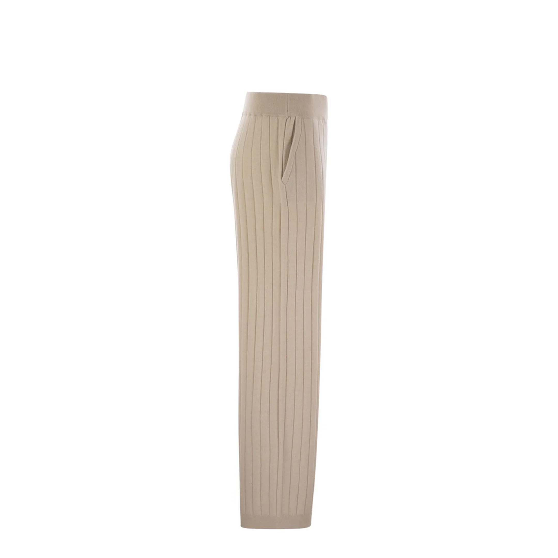Cashmere Knit Trousers - Image 3