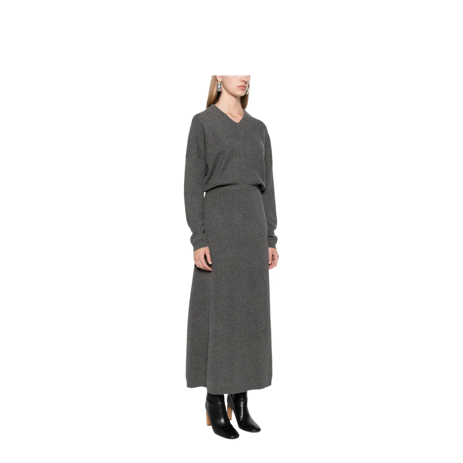 Cashmere Long Dress - Image 5