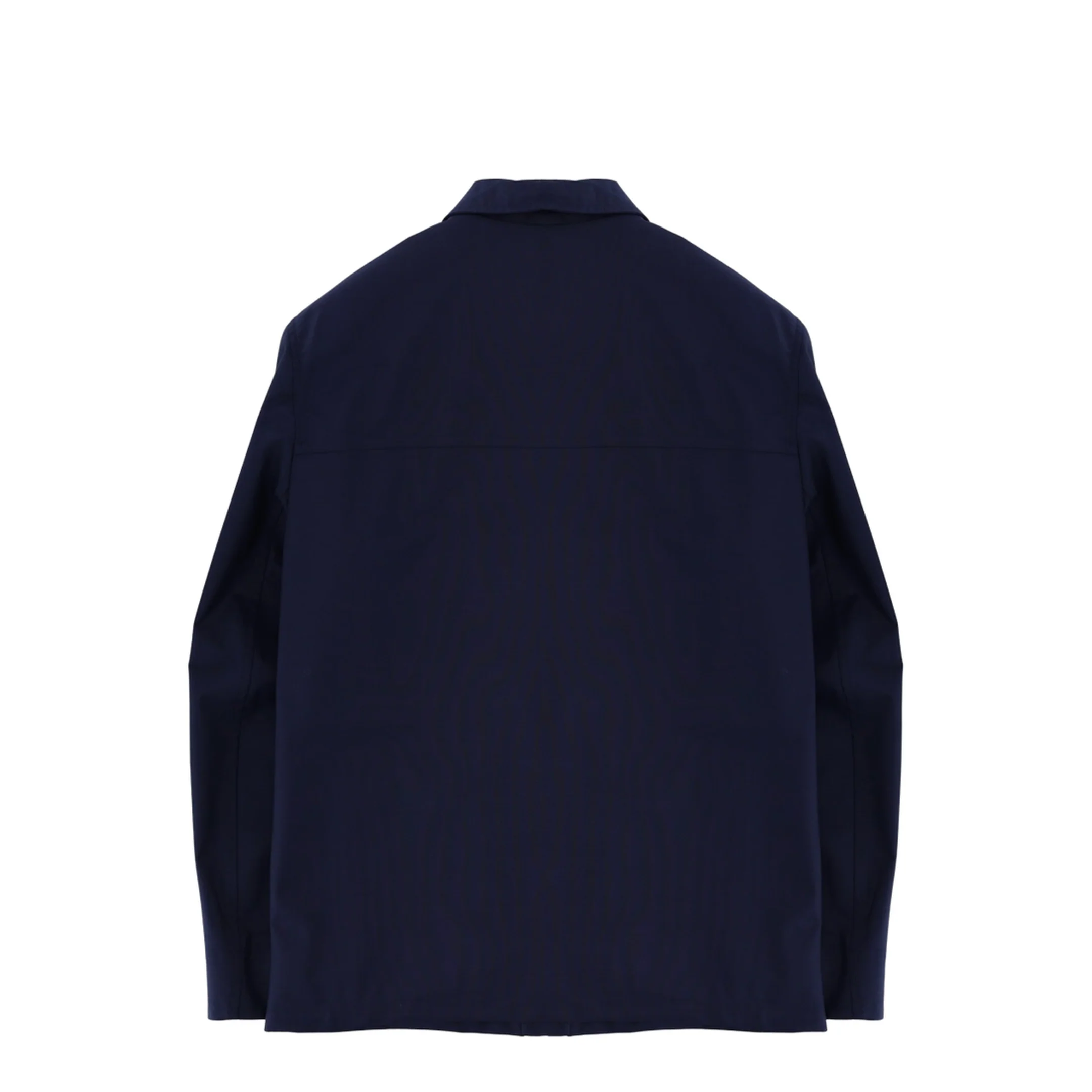 Men's Crinkle Reps Jacket Navy Blue - Image 3