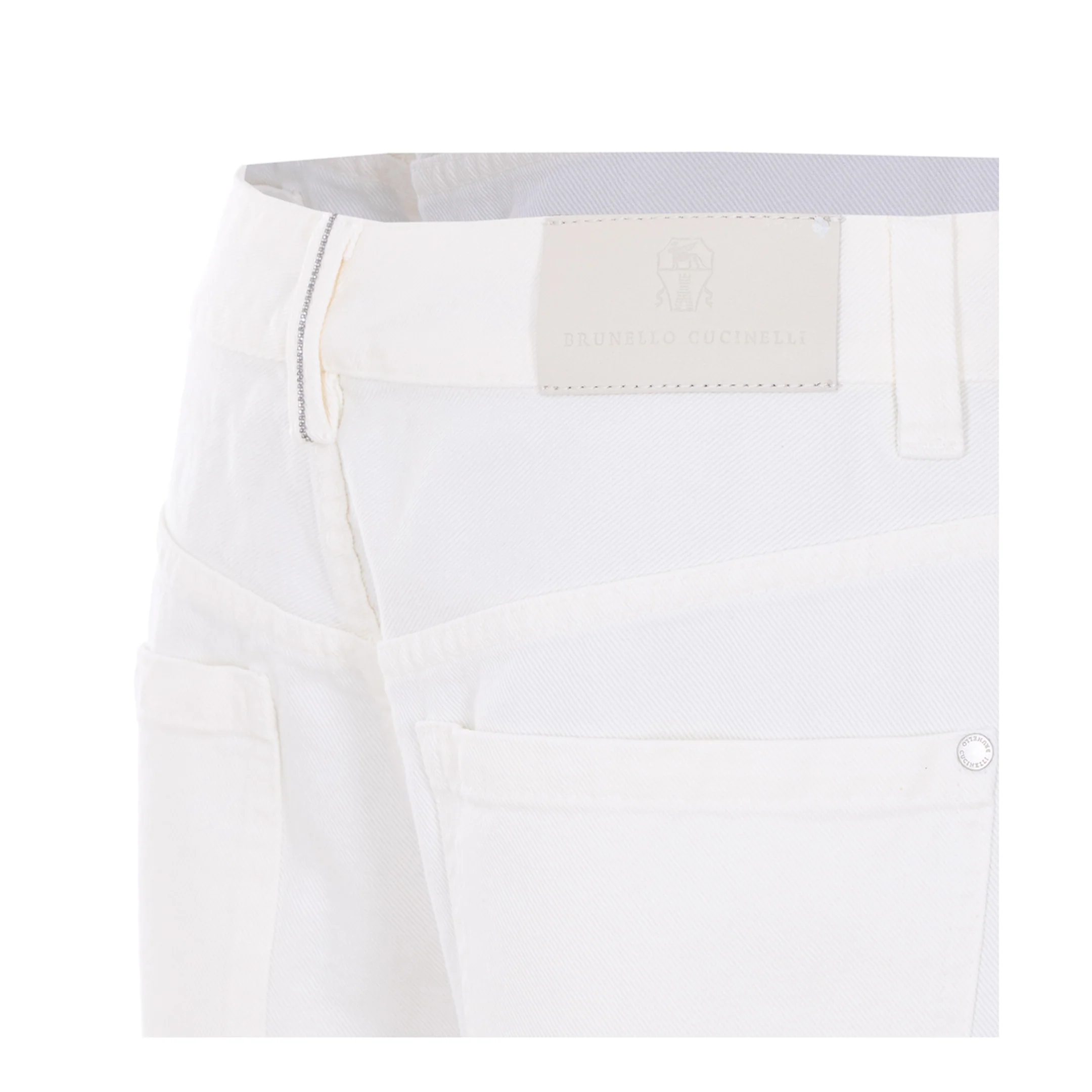 Women's White Jeans - Image 4