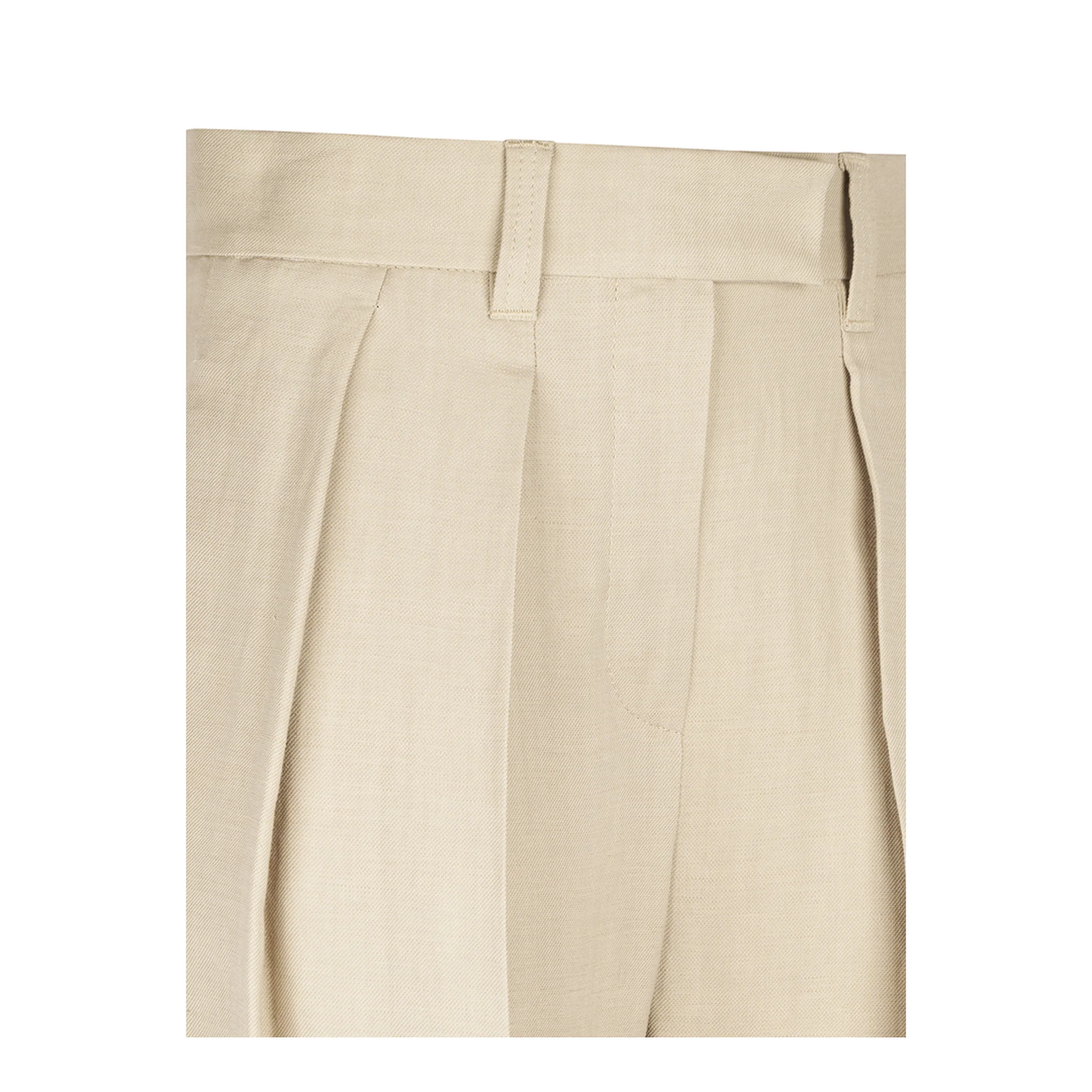 Women's Casual Pants - Beige - Image 3