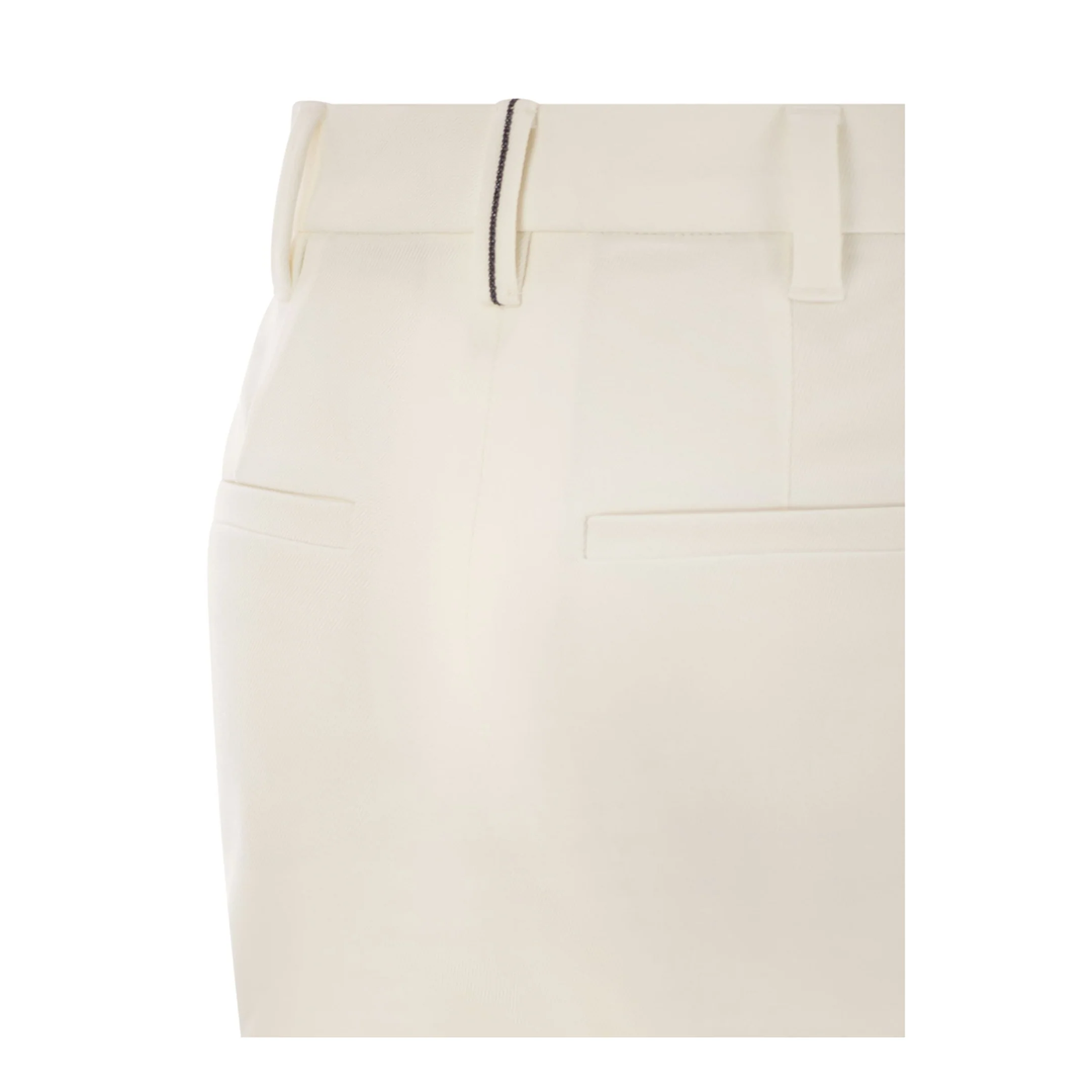 Cigarette Trousers Stretch Cotton - Image 3